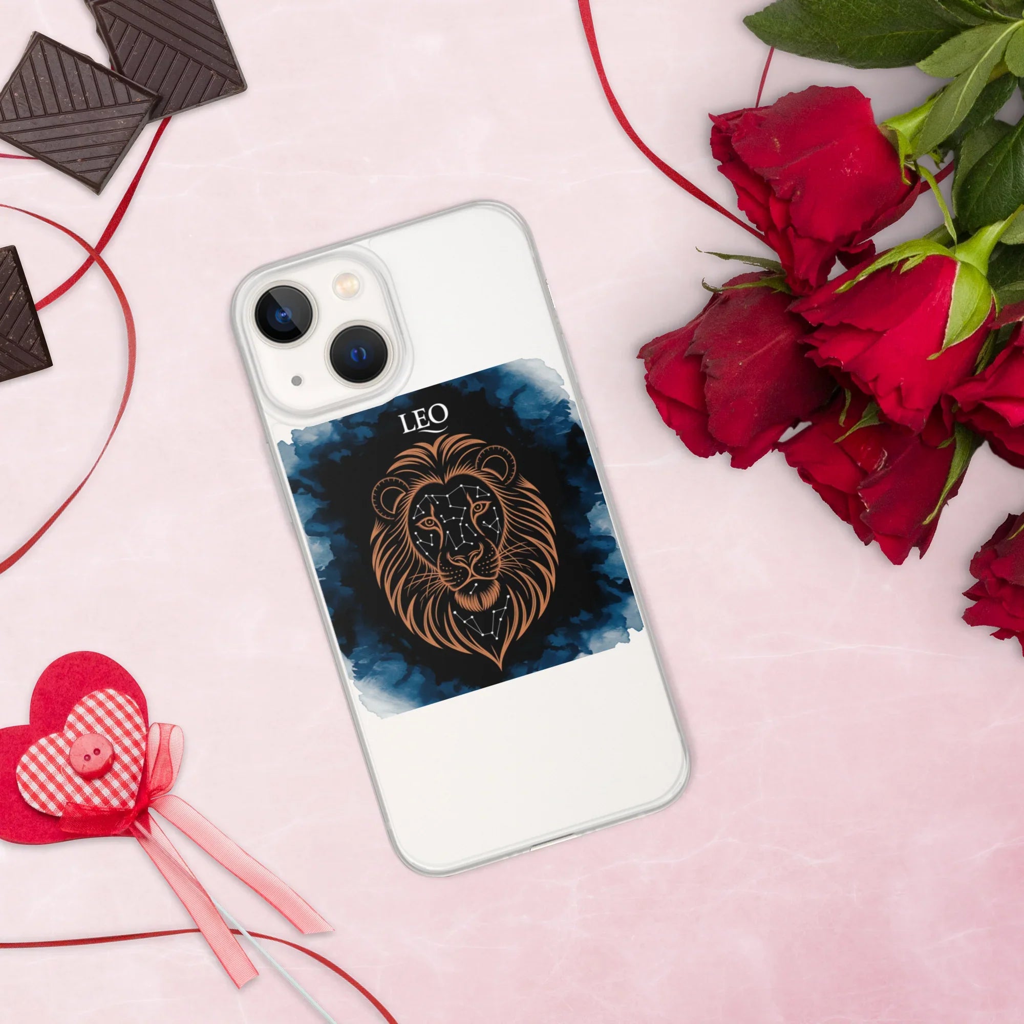 Leo Zodiac Phone Case – Celestial Lion Constellation Design | Astrology Star Sign & Horoscope Aesthetic - RaZits