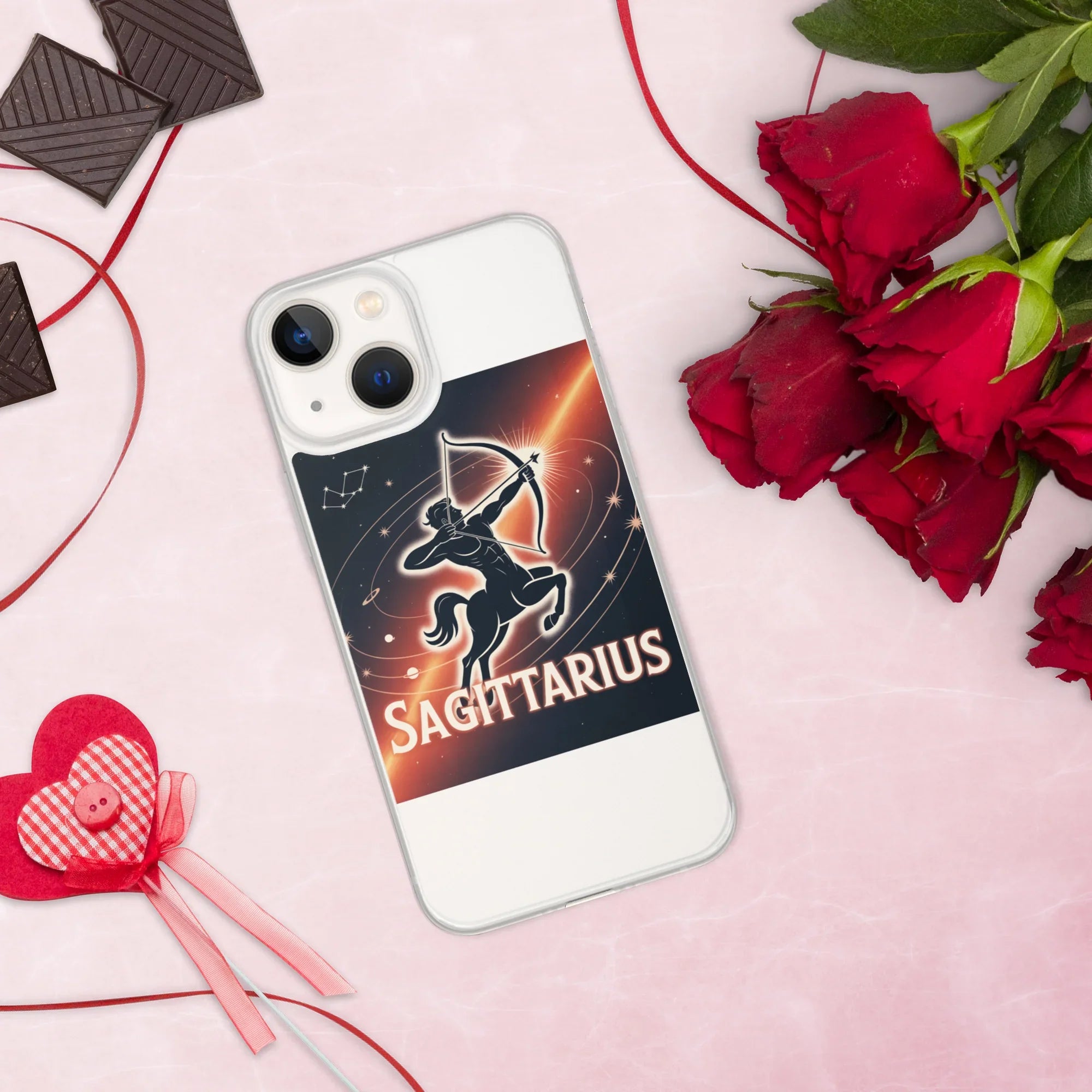Sagittarius iPhone Case – Cosmic Archer Galaxy Shot - RaZits
