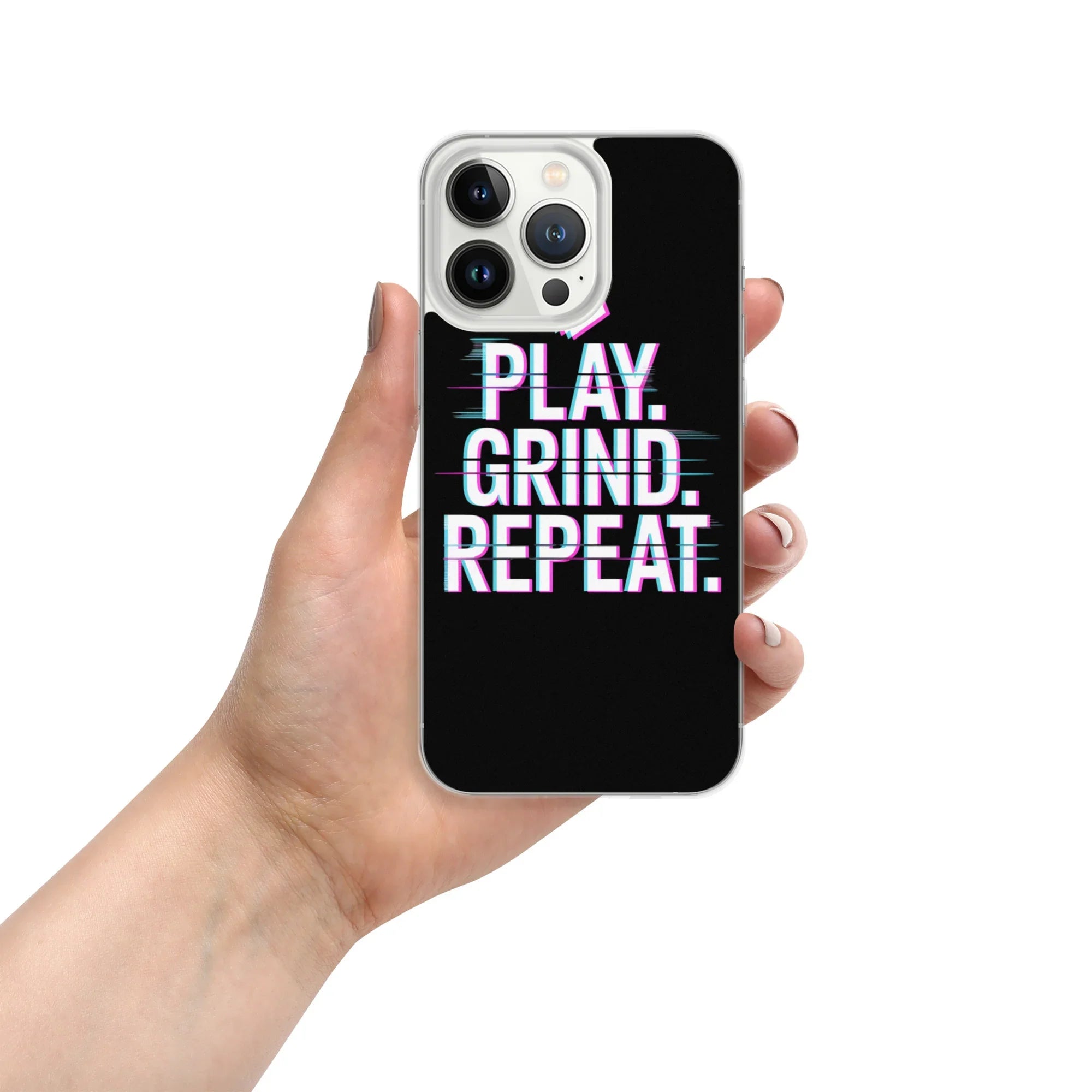 Play Grind Repeat Gaming Phone Case - RaZits