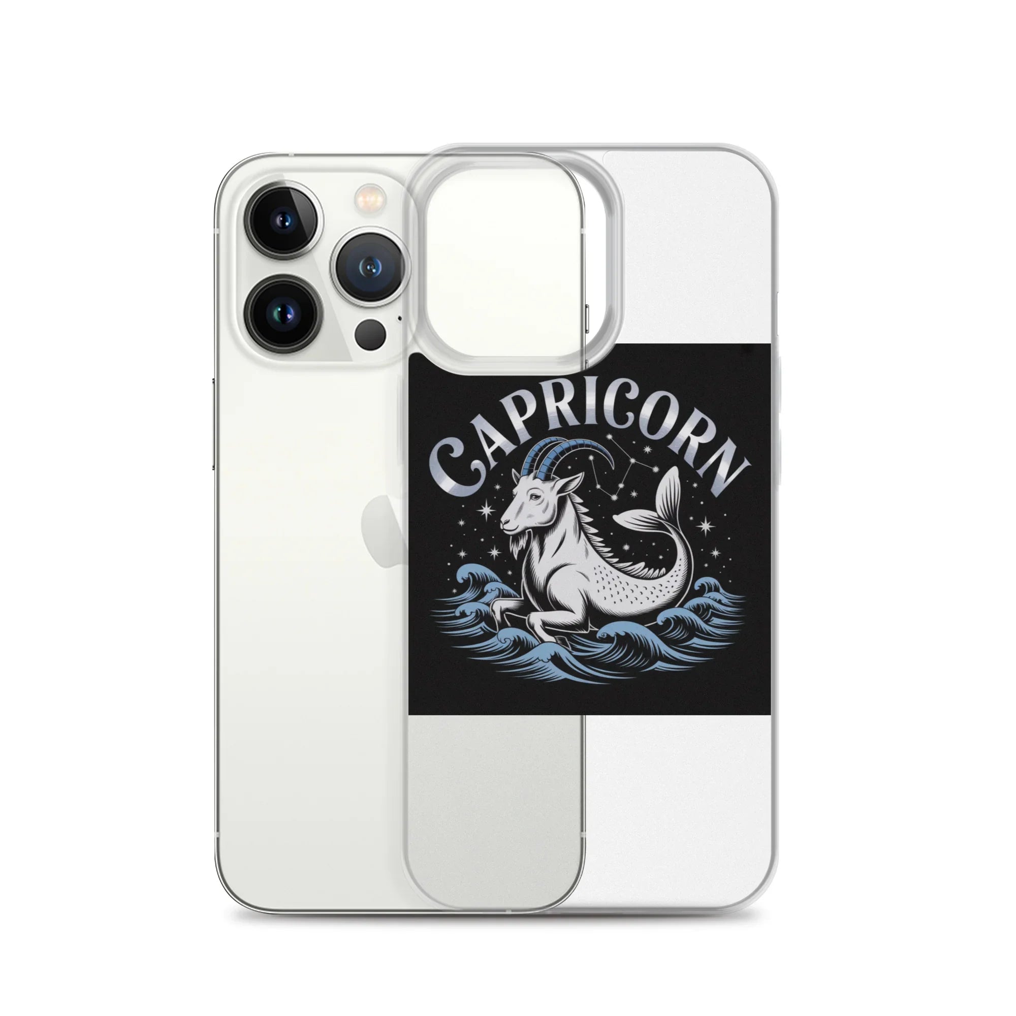 Capricorn iPhone Case – Sea Goat on the Stars - RaZits