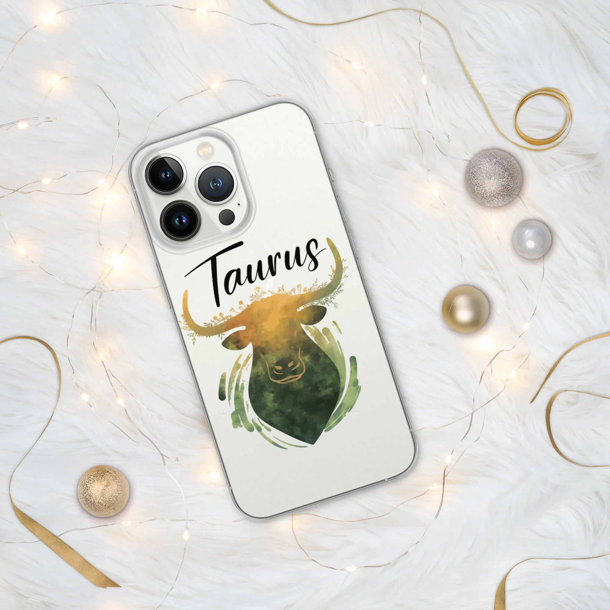 Taurus Zodiac Phone Case – Earthy Bull Design - RaZits