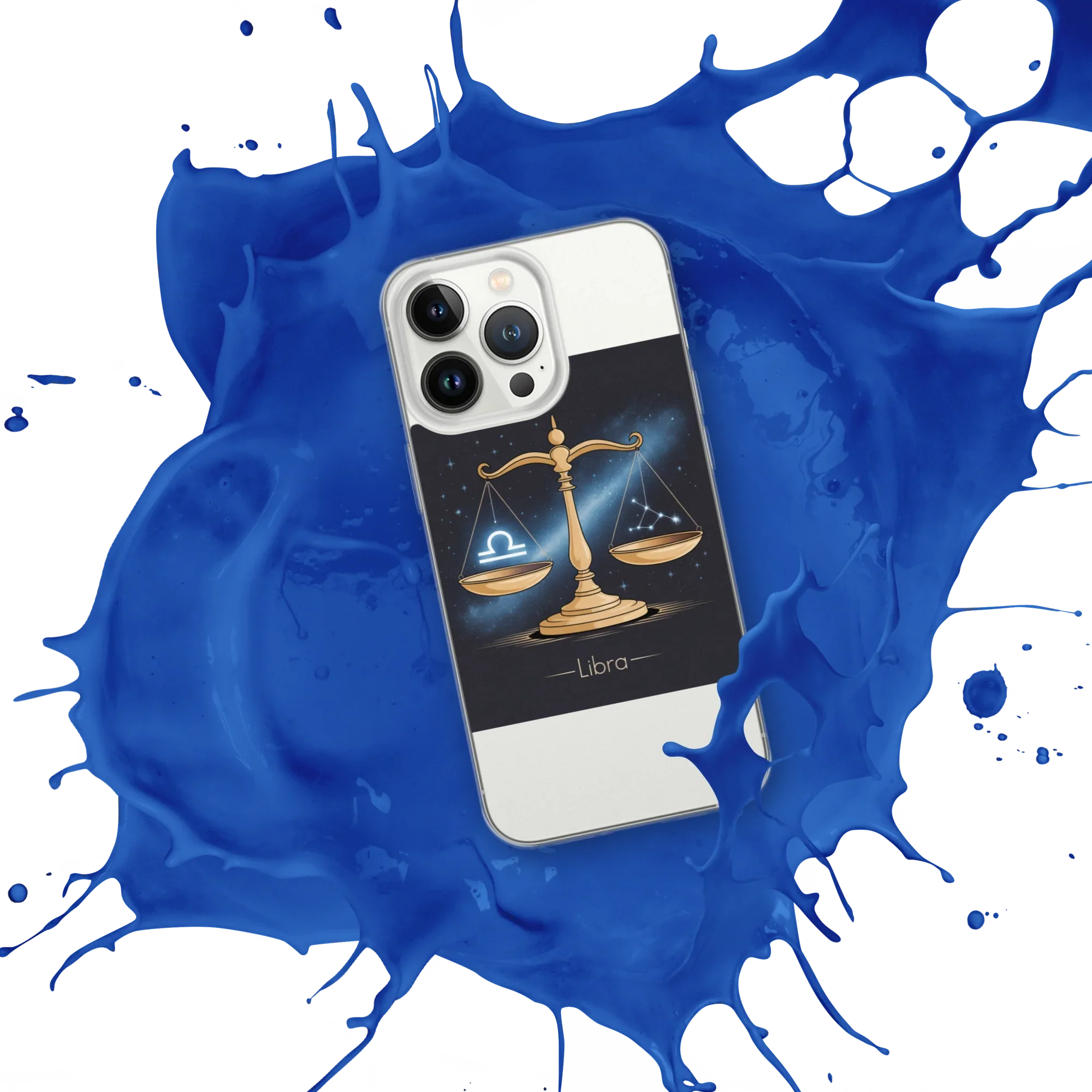 Libra iPhone Case – Galaxy Balance Scales Design - RaZits