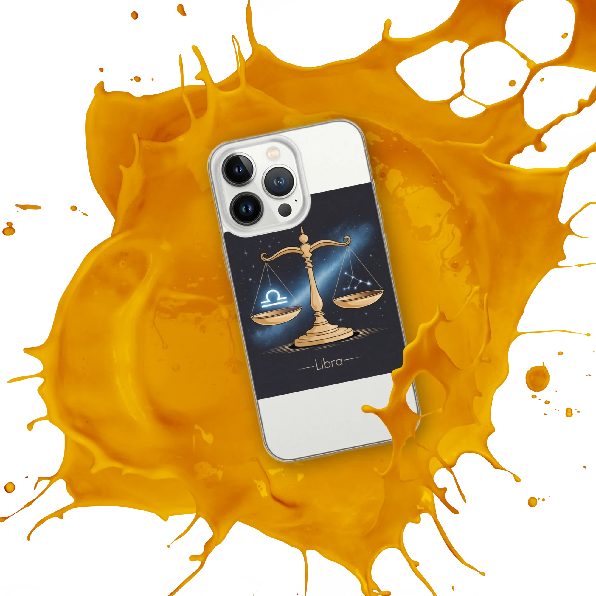 Libra iPhone Case – Galaxy Balance Scales Design - RaZits