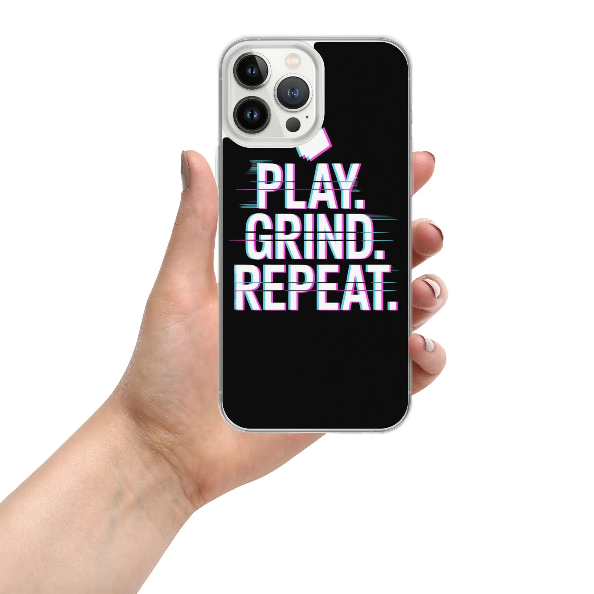 Play Grind Repeat Gaming Phone Case - RaZits