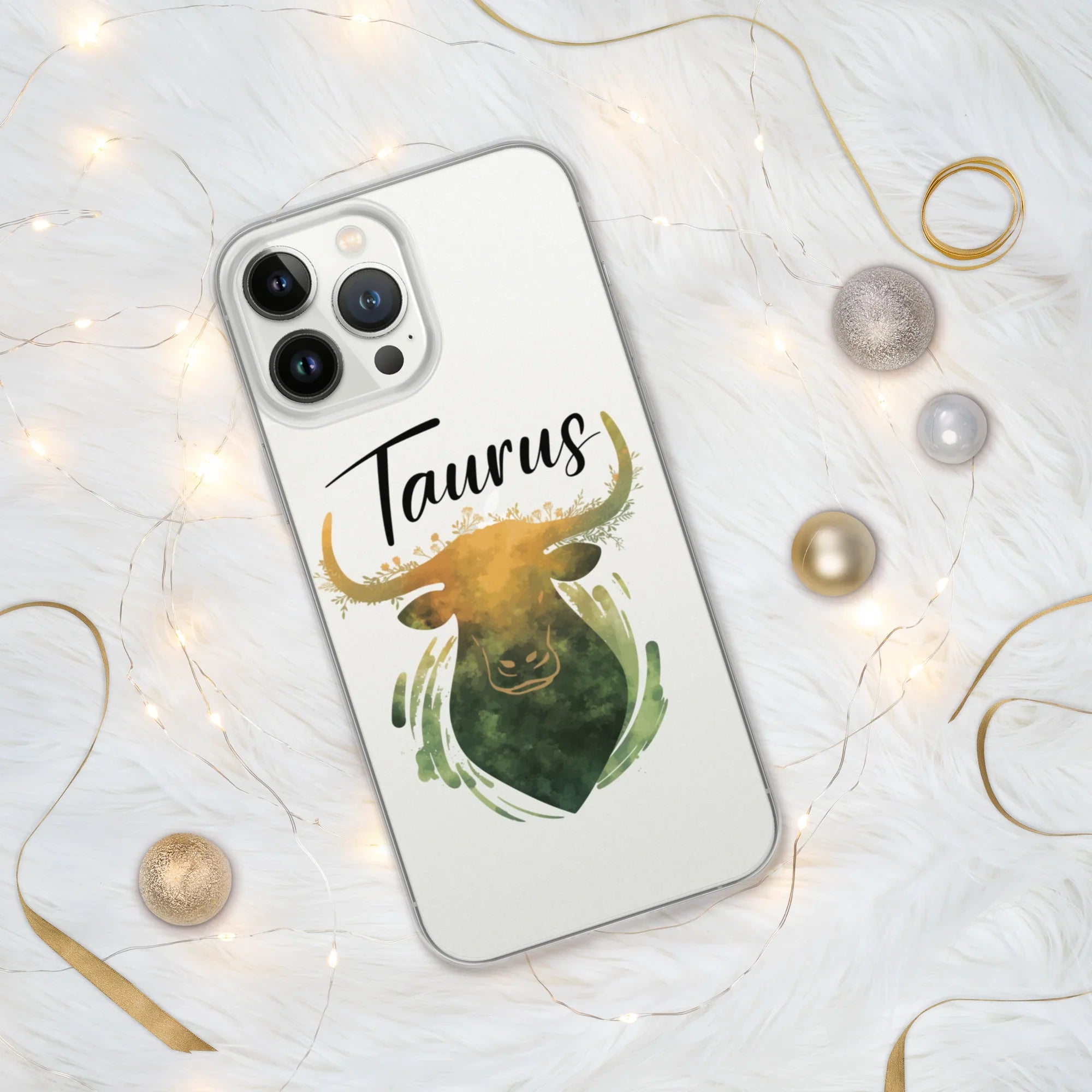 Taurus Zodiac Phone Case – Earthy Bull Design - RaZits