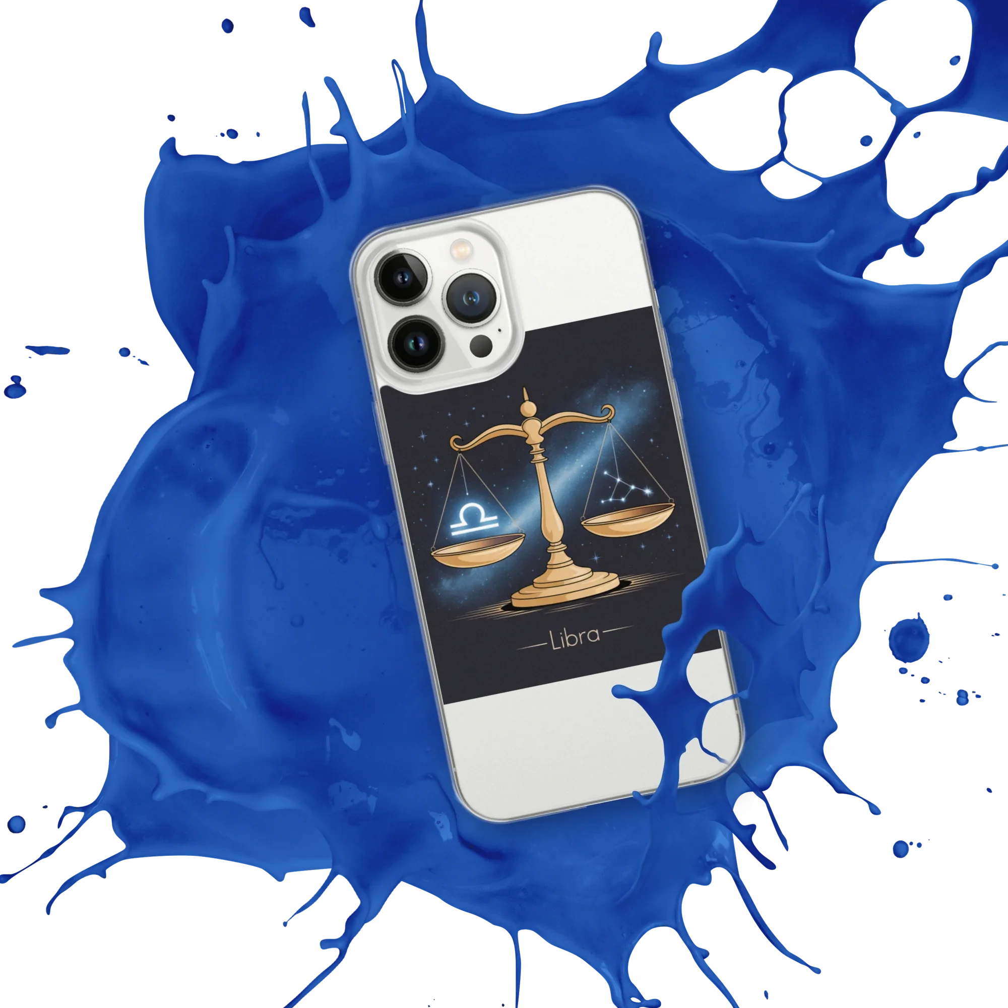 Libra iPhone Case – Galaxy Balance Scales Design - RaZits