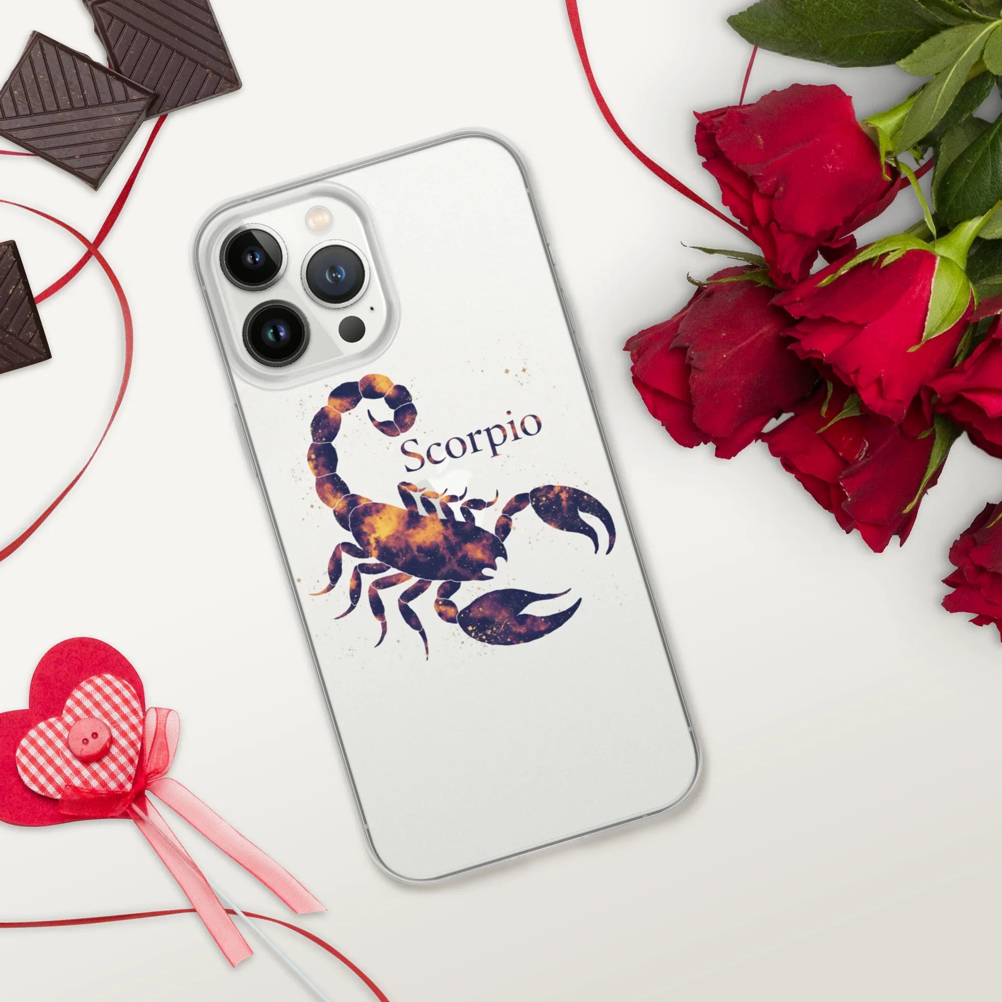 Scorpio Zodiac Phone Case – Celestial Scorpion Galaxy Design | Astrology Sign & Horoscope Aesthetic - RaZits