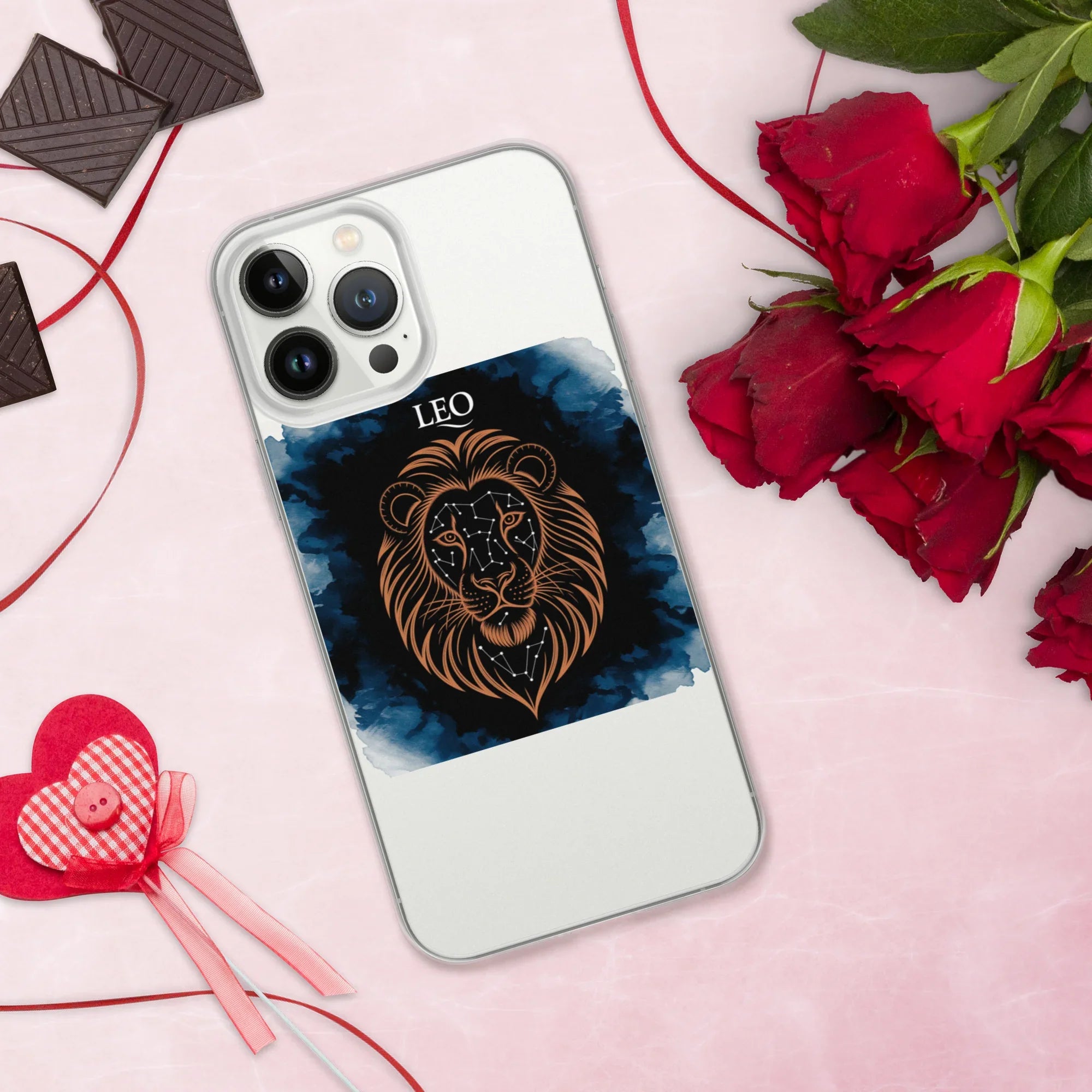 Leo Zodiac Phone Case – Celestial Lion Constellation Design | Astrology Star Sign & Horoscope Aesthetic - RaZits