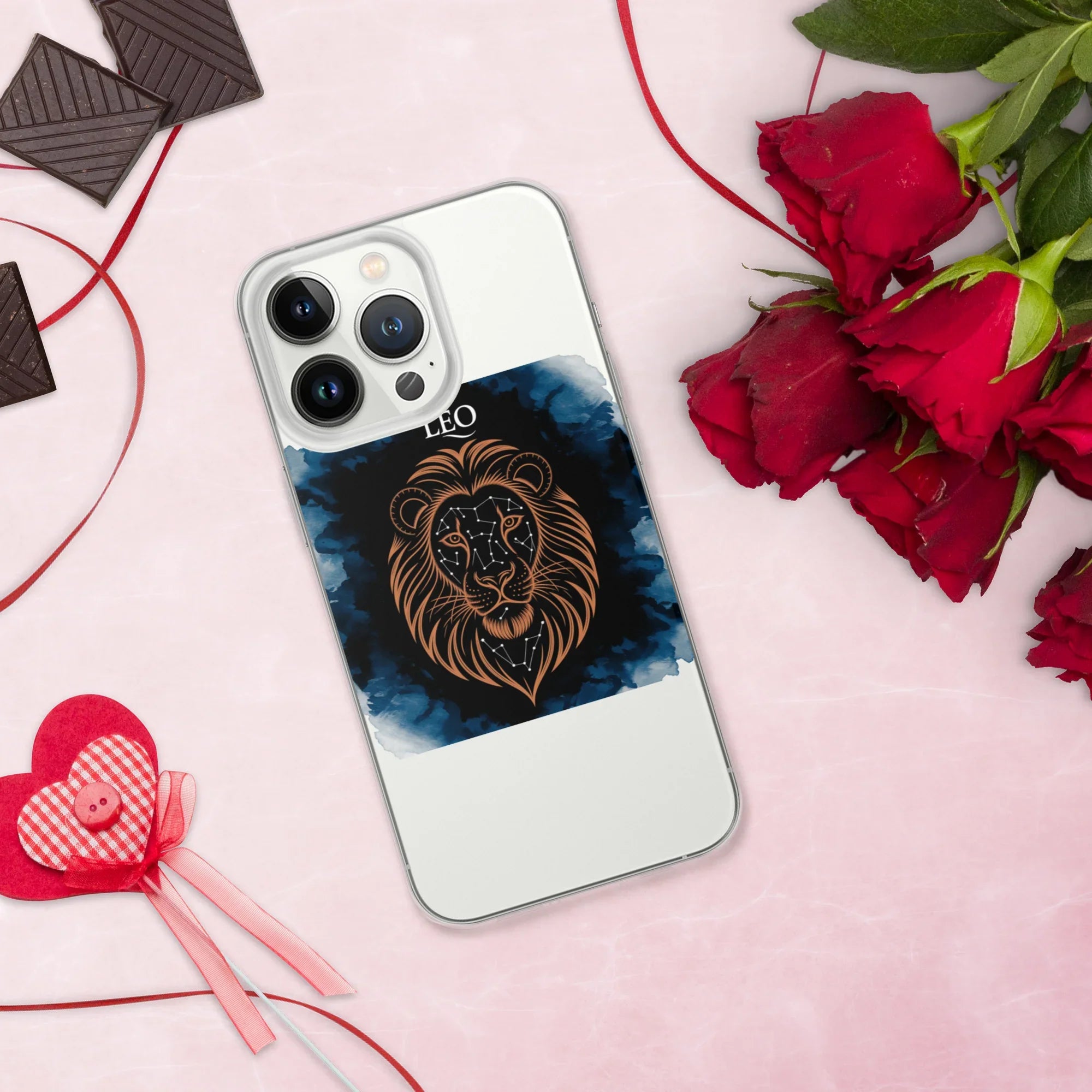 Leo Zodiac Phone Case – Celestial Lion Constellation Design | Astrology Star Sign & Horoscope Aesthetic - RaZits