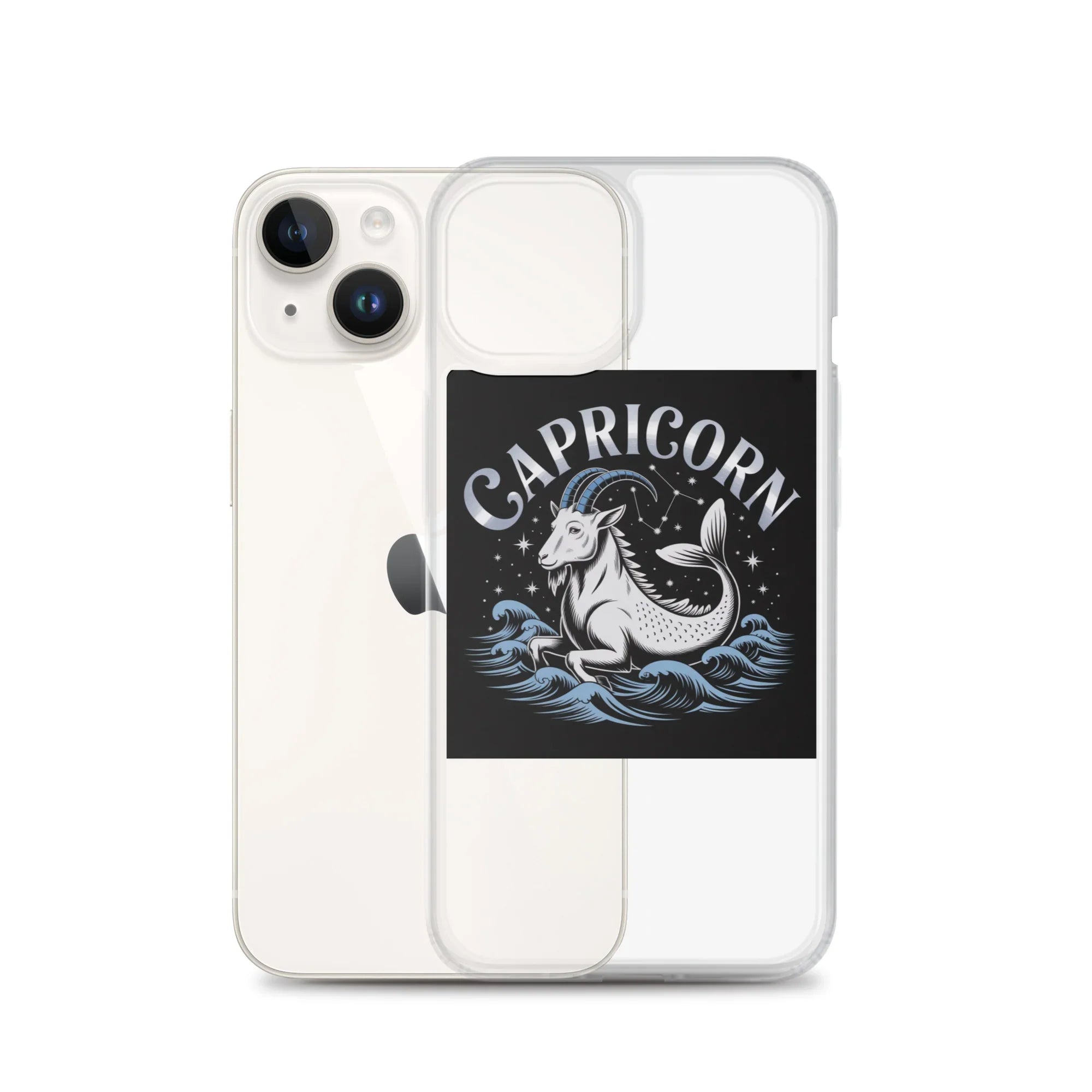 Capricorn iPhone Case – Sea Goat on the Stars - RaZits