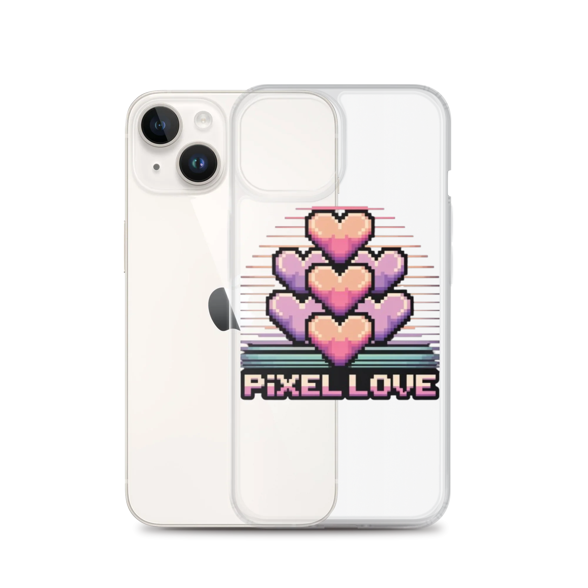 Pixel Love Retro Gaming Phone Case - RaZits