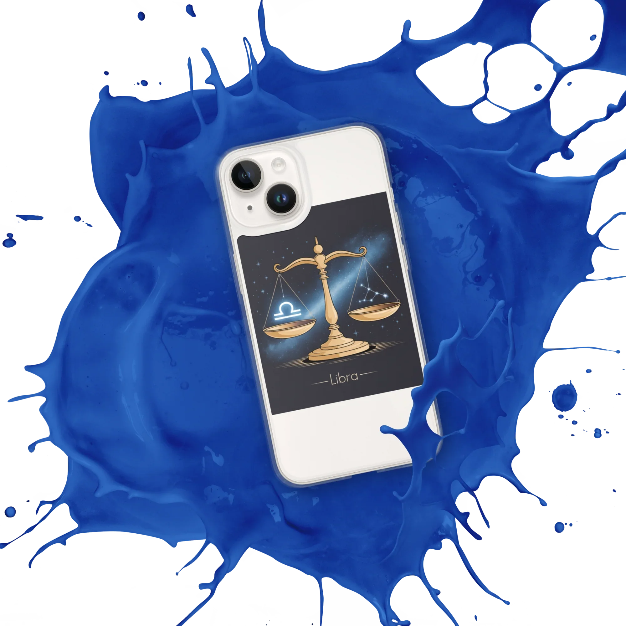 Libra iPhone Case – Galaxy Balance Scales Design - RaZits