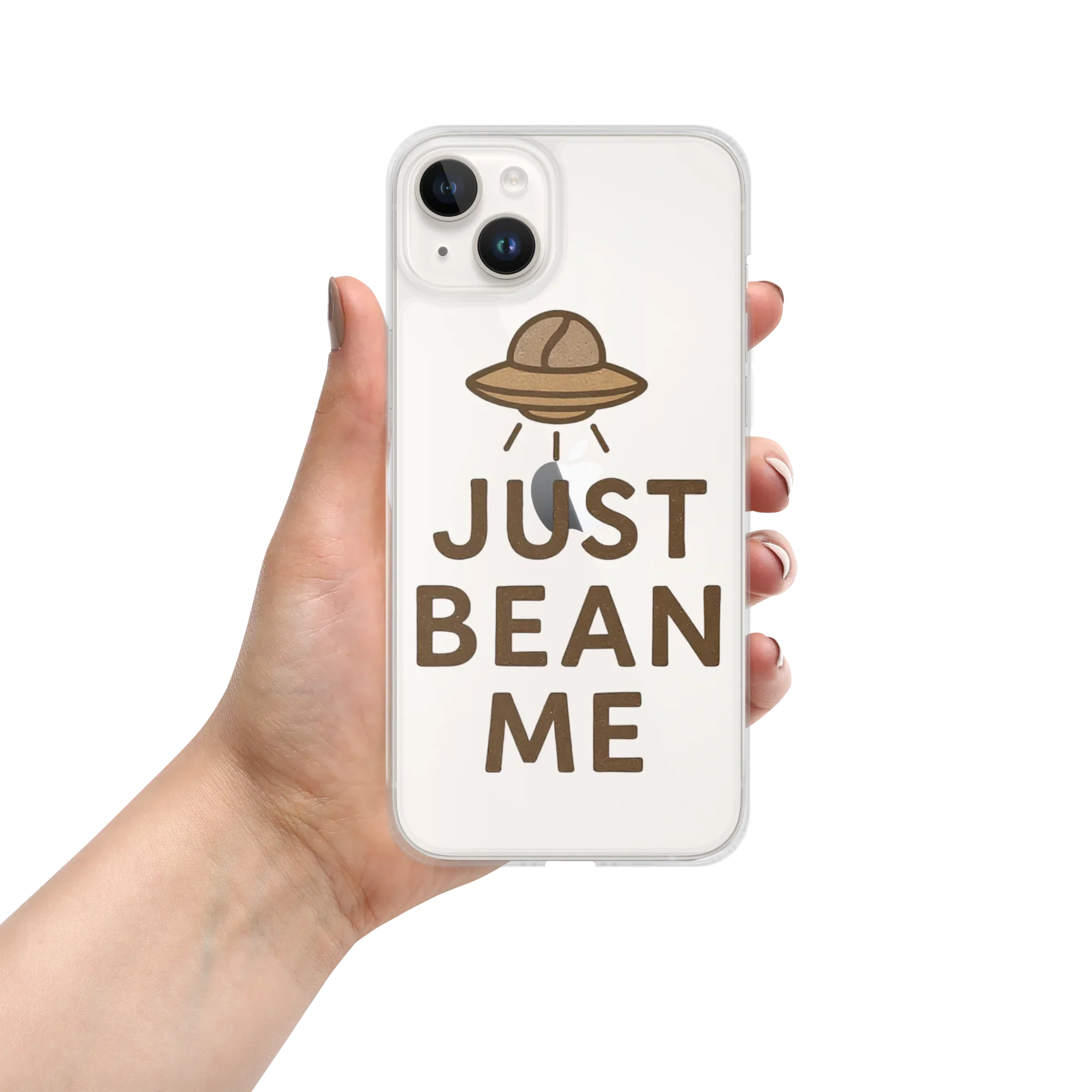 Just Bean Me Phone Case – Alien Coffee Lovers Art - RaZits