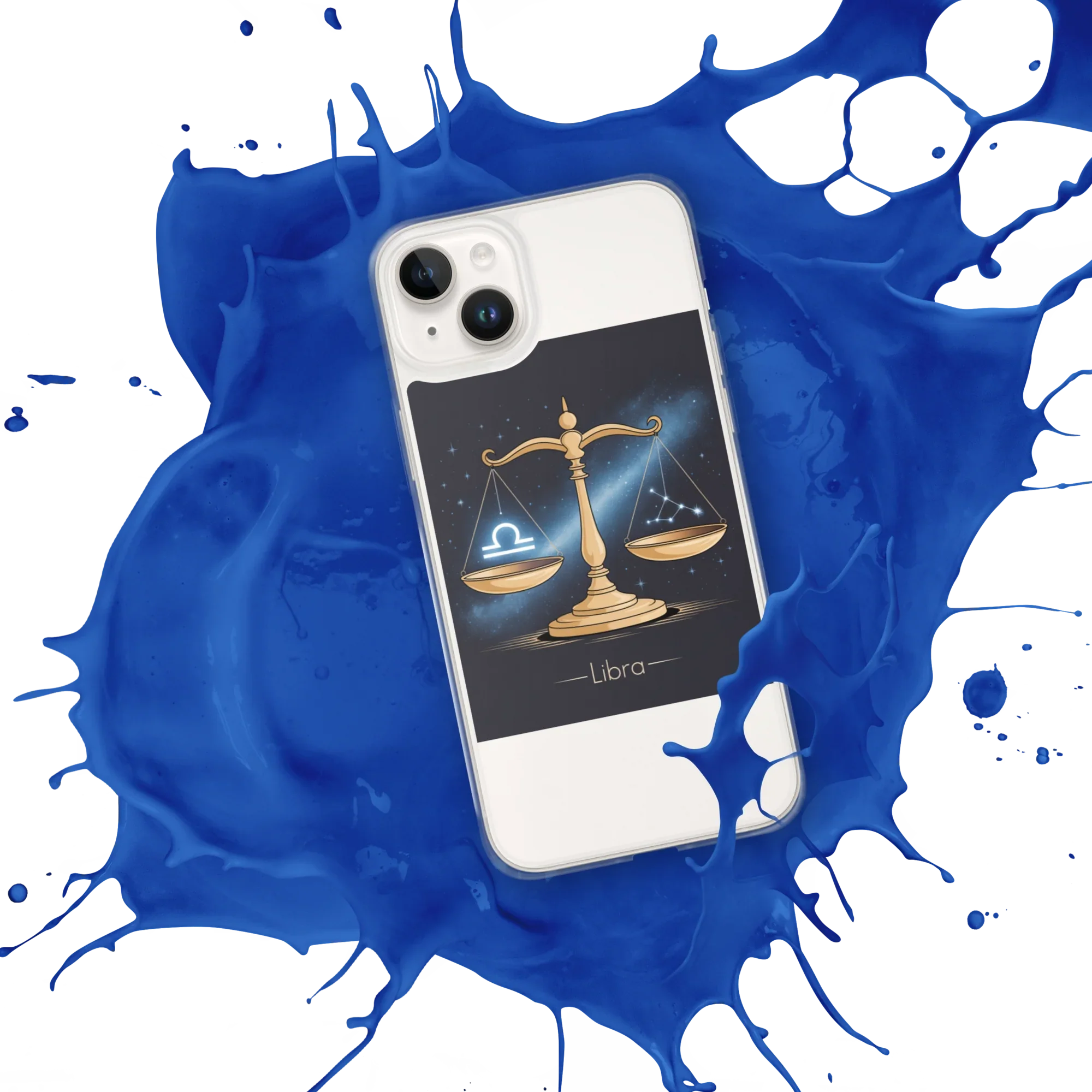Libra iPhone Case – Galaxy Balance Scales Design - RaZits