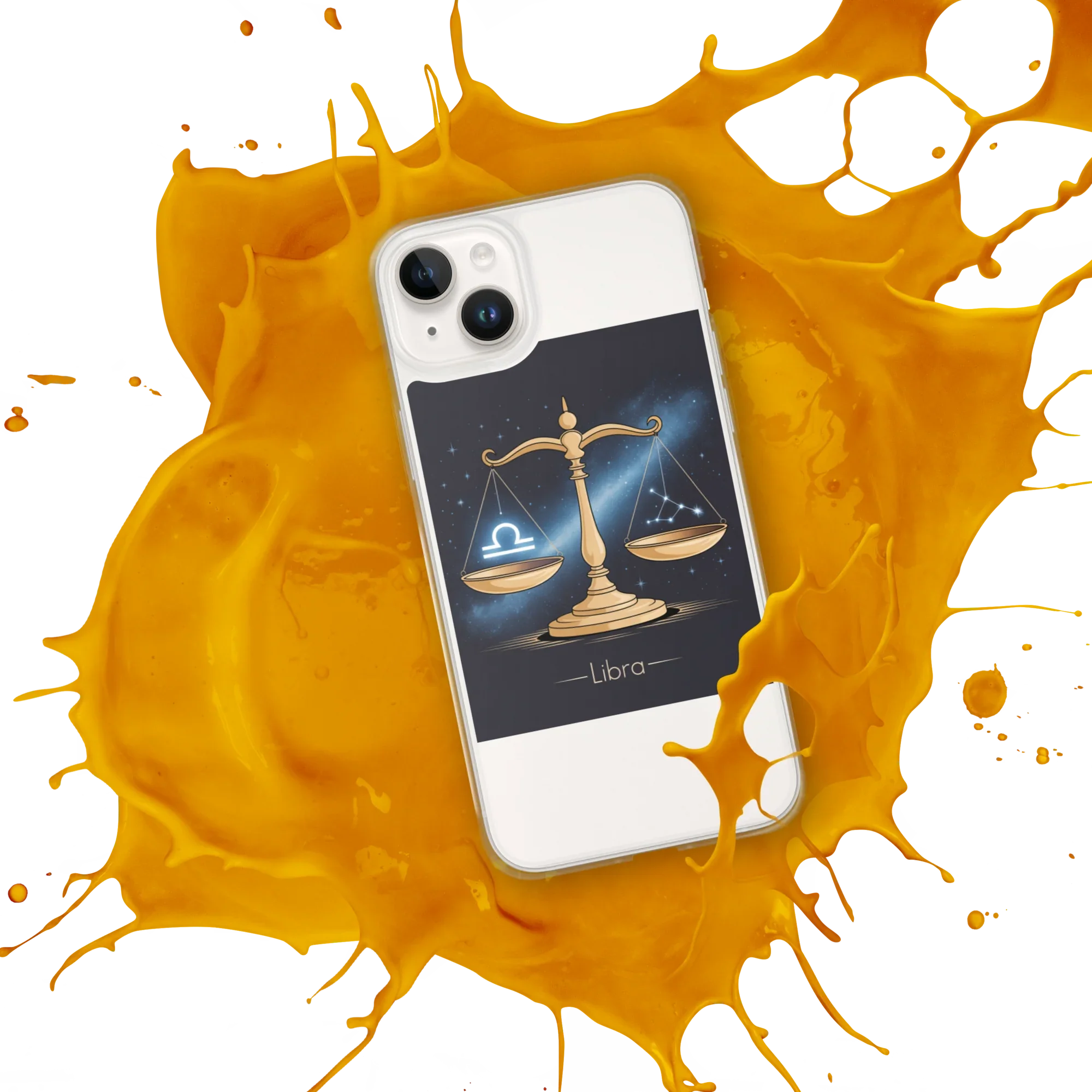 Libra iPhone Case – Galaxy Balance Scales Design - RaZits