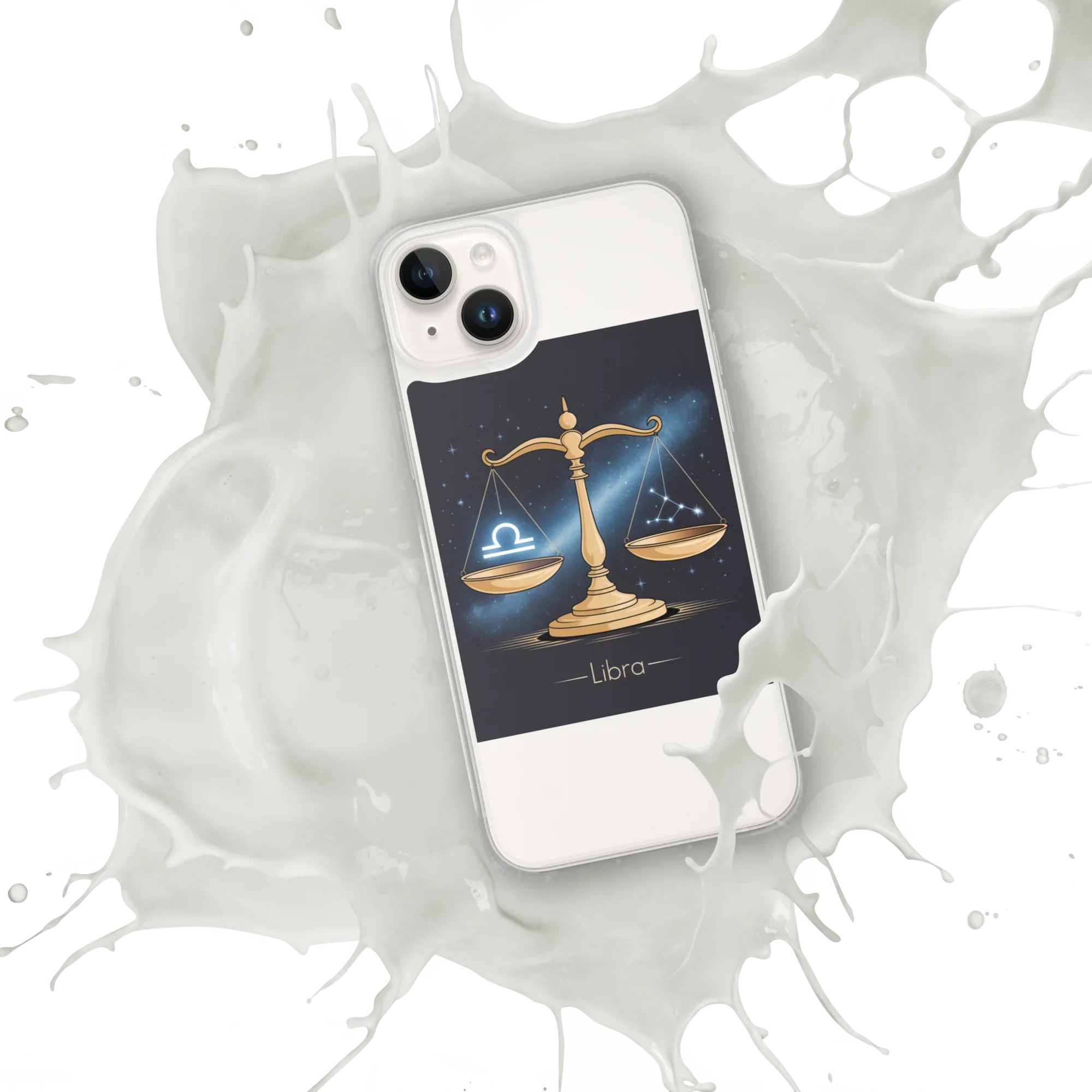 Libra iPhone Case – Galaxy Balance Scales Design - RaZits