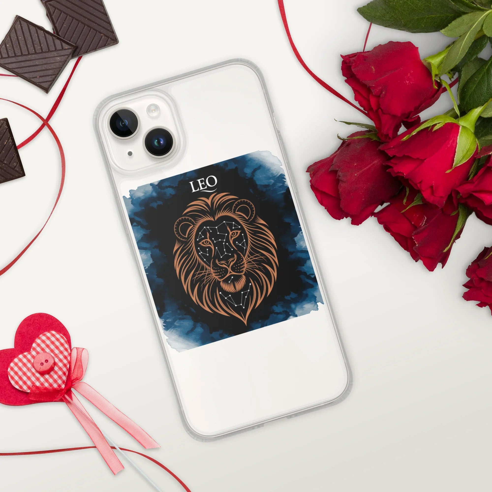 Leo Zodiac Phone Case – Celestial Lion Constellation Design | Astrology Star Sign & Horoscope Aesthetic - RaZits