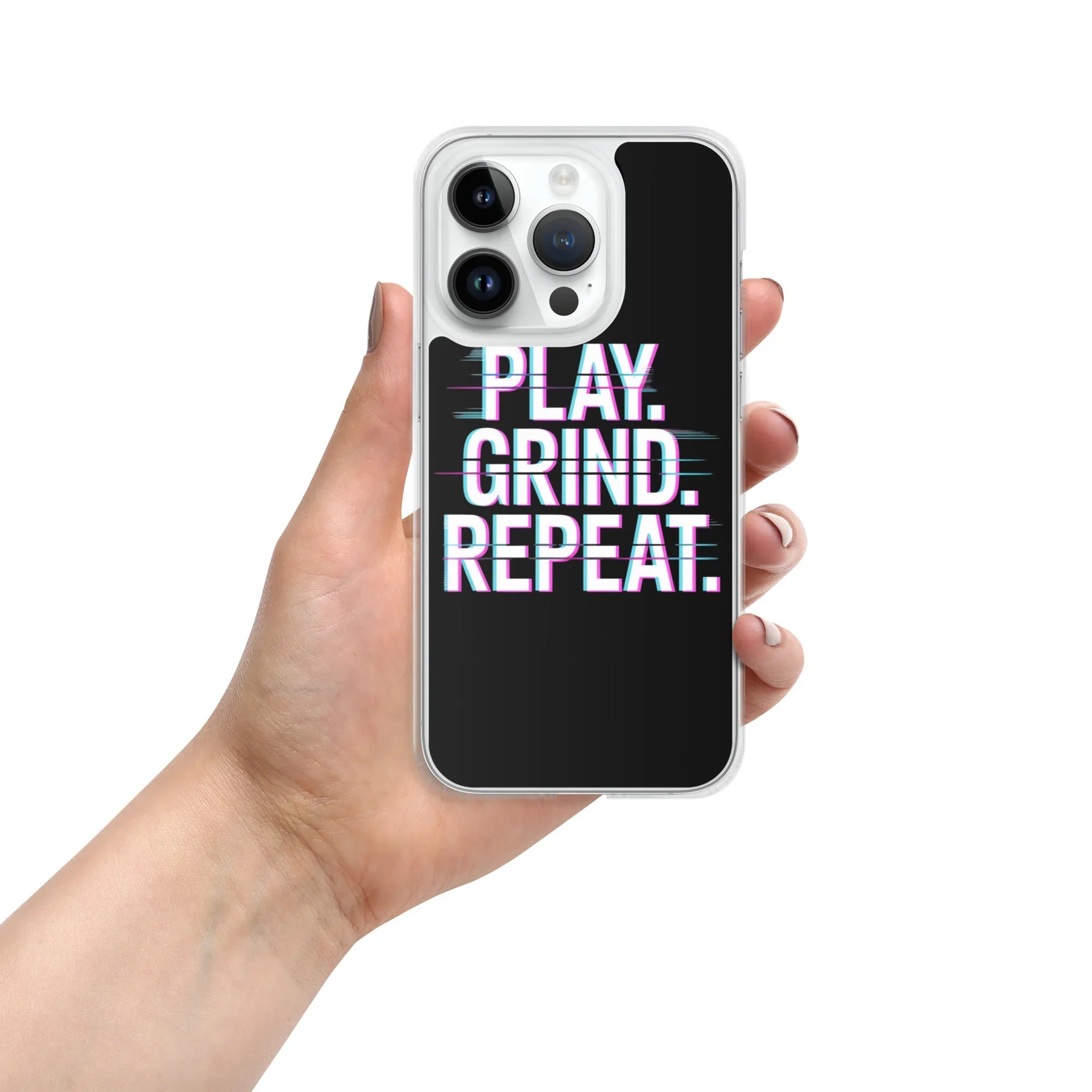 Play Grind Repeat Gaming Phone Case - RaZits