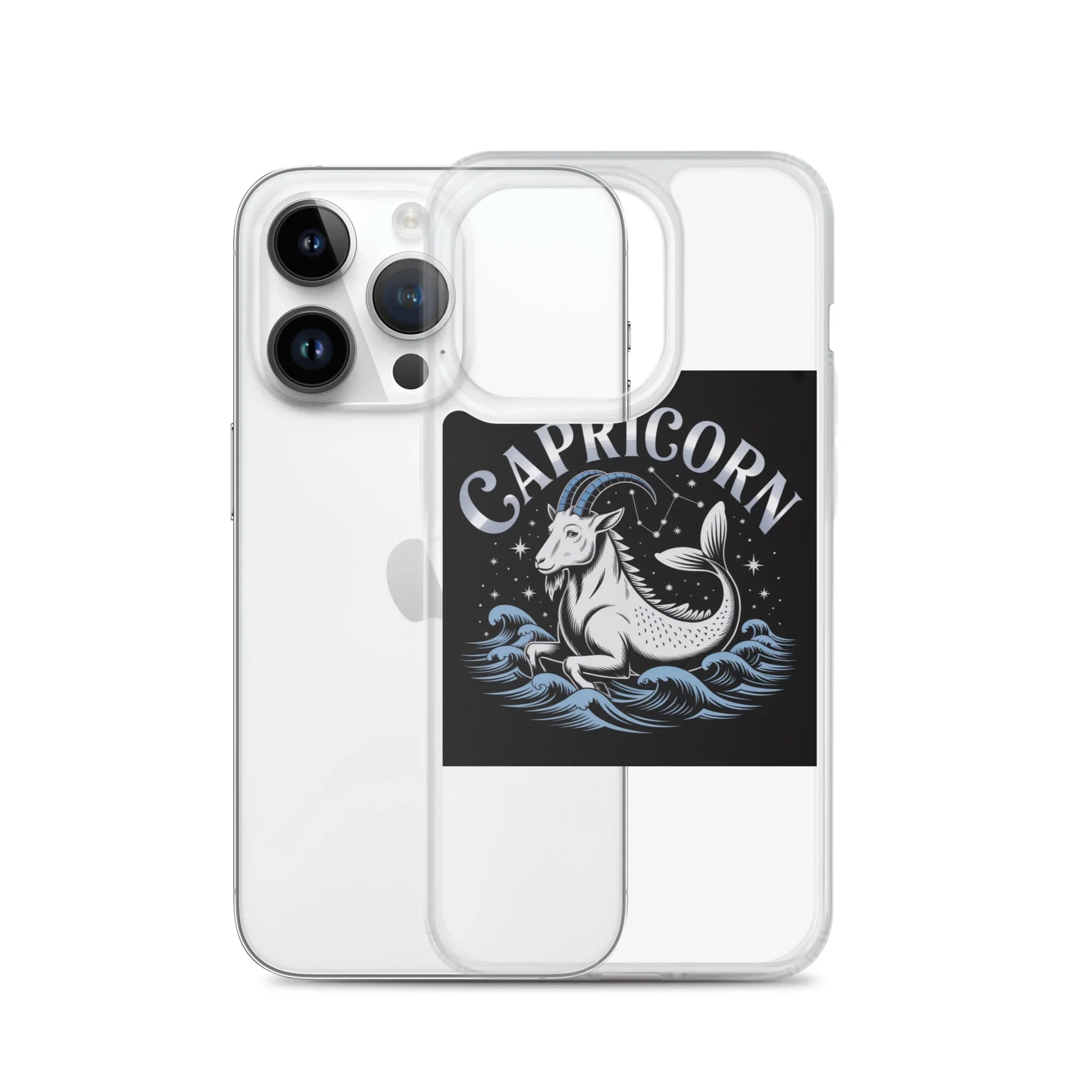 Capricorn iPhone Case – Sea Goat on the Stars - RaZits
