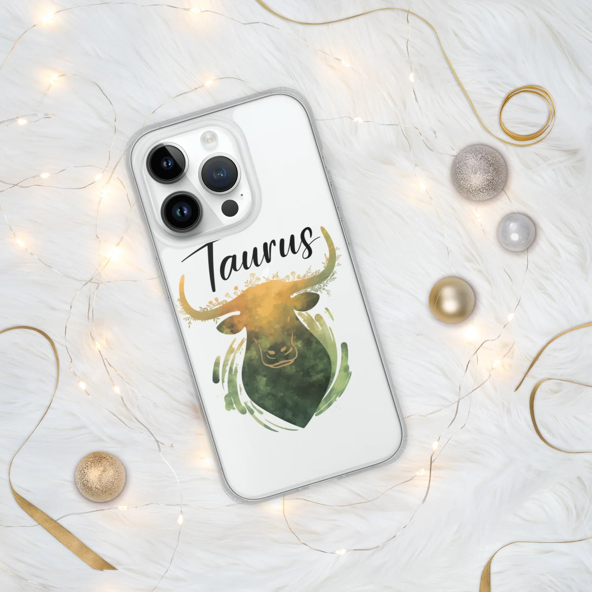 Taurus Zodiac Phone Case – Earthy Bull Design - RaZits