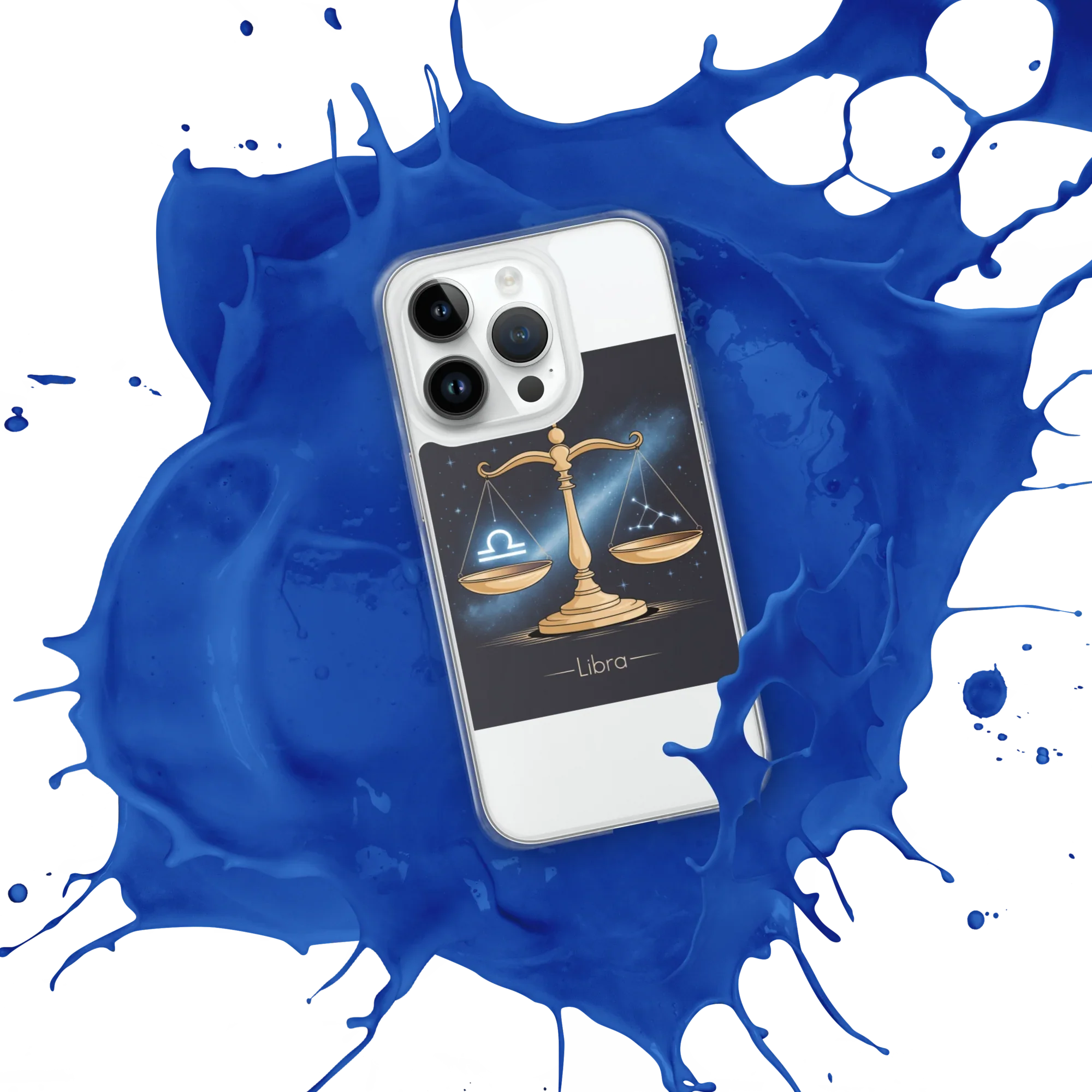 Libra iPhone Case – Galaxy Balance Scales Design - RaZits