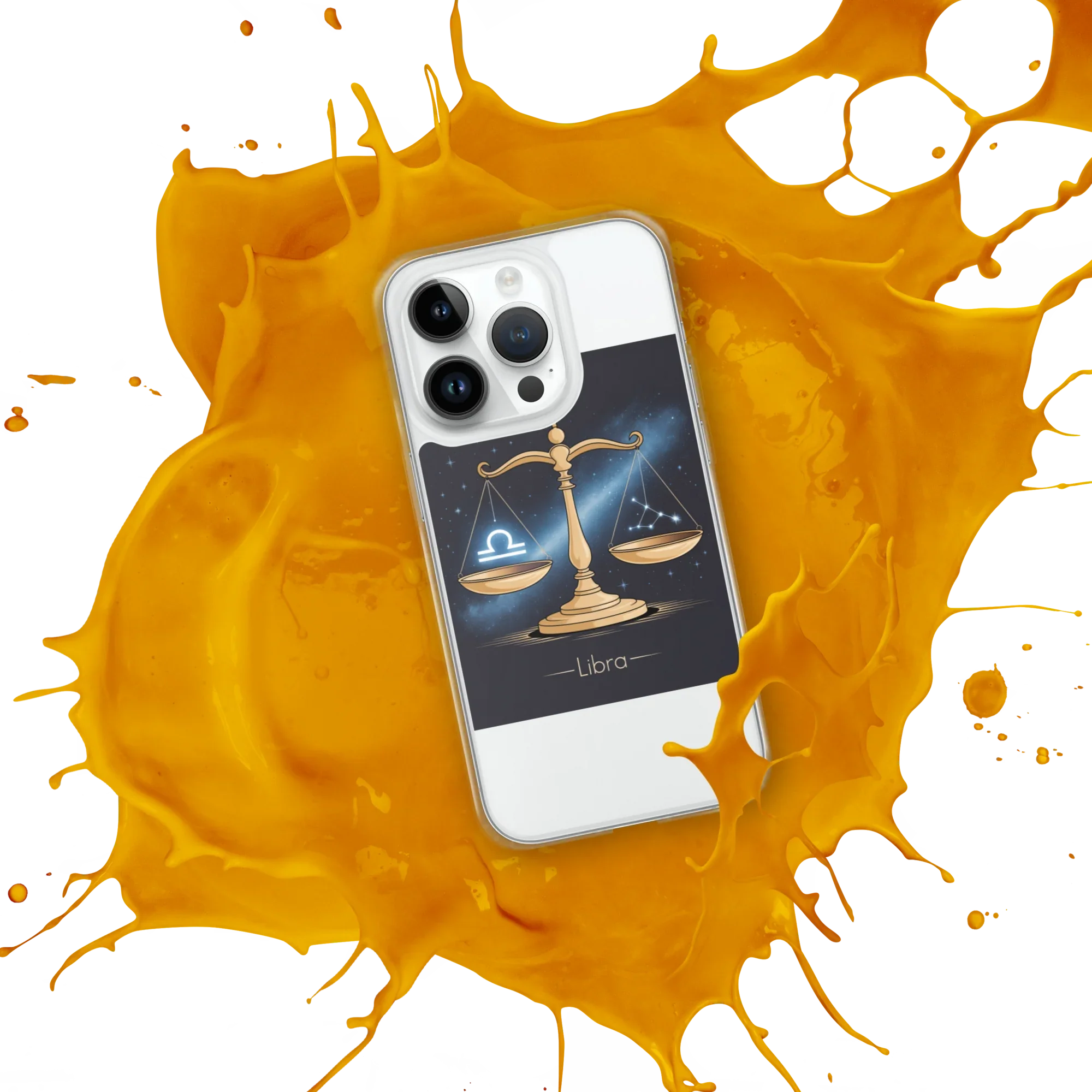 Libra iPhone Case – Galaxy Balance Scales Design - RaZits