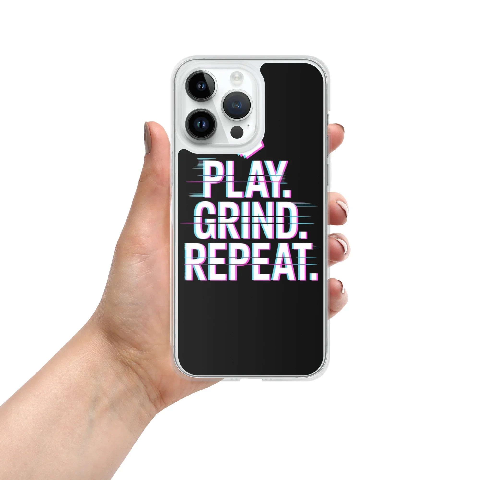 Play Grind Repeat Gaming Phone Case - RaZits