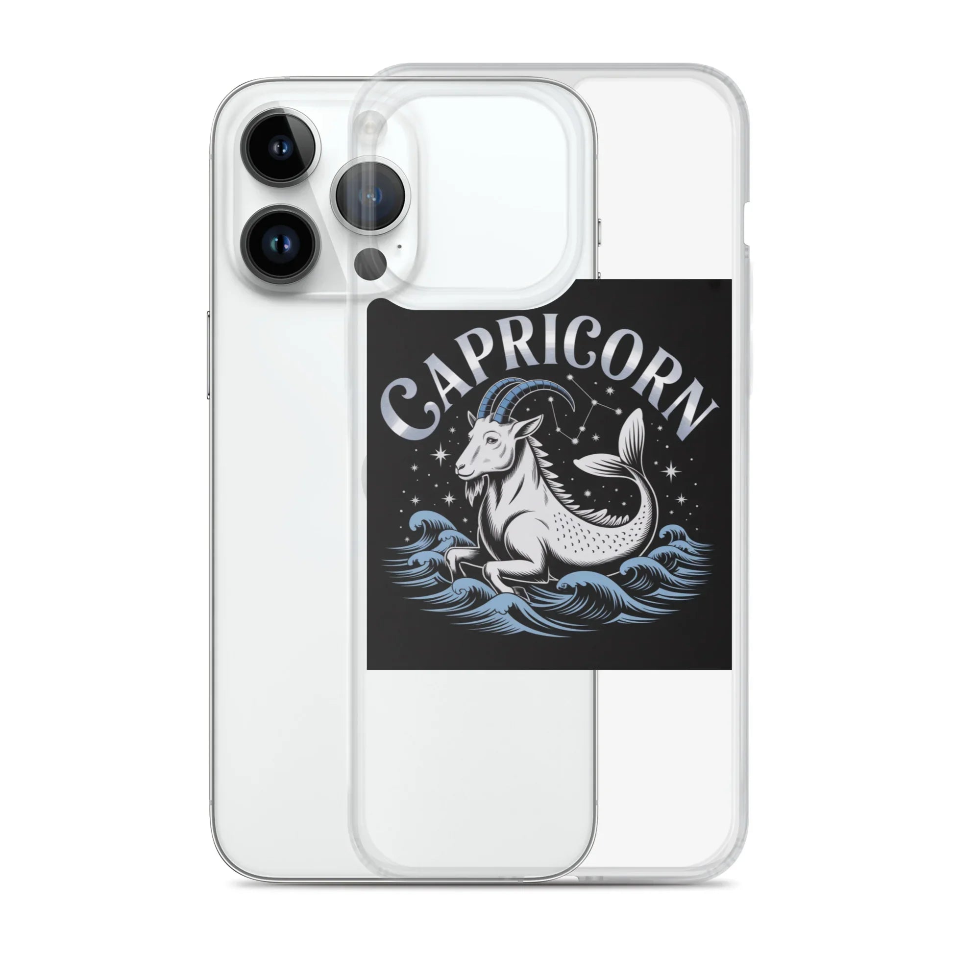 Capricorn iPhone Case – Sea Goat on the Stars - RaZits