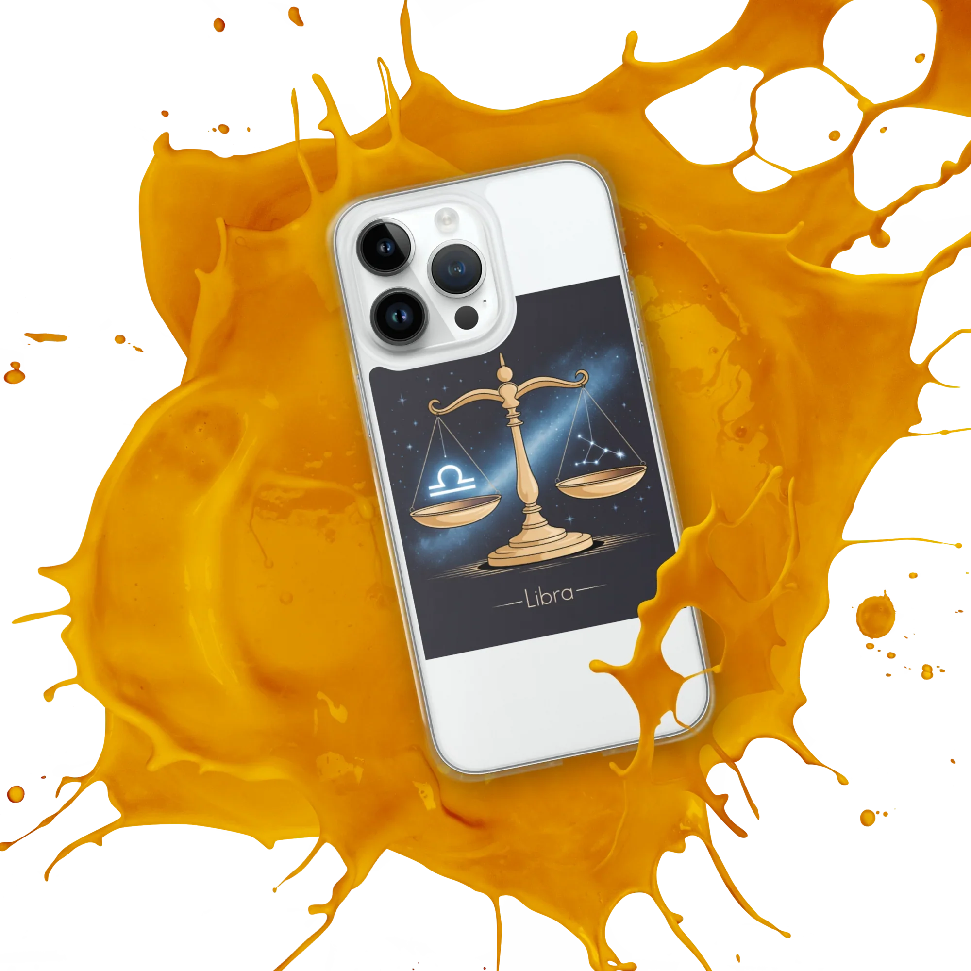 Libra iPhone Case – Galaxy Balance Scales Design - RaZits