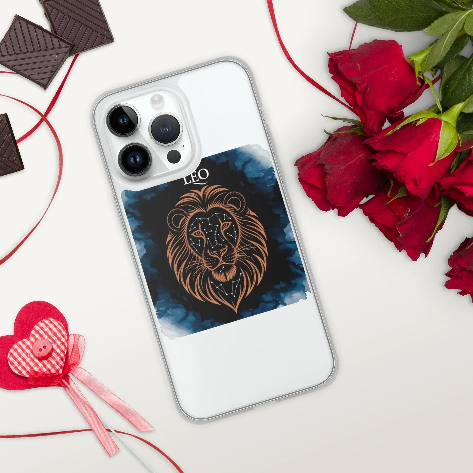 Leo Zodiac Phone Case – Celestial Lion Constellation Design | Astrology Star Sign & Horoscope Aesthetic - RaZits