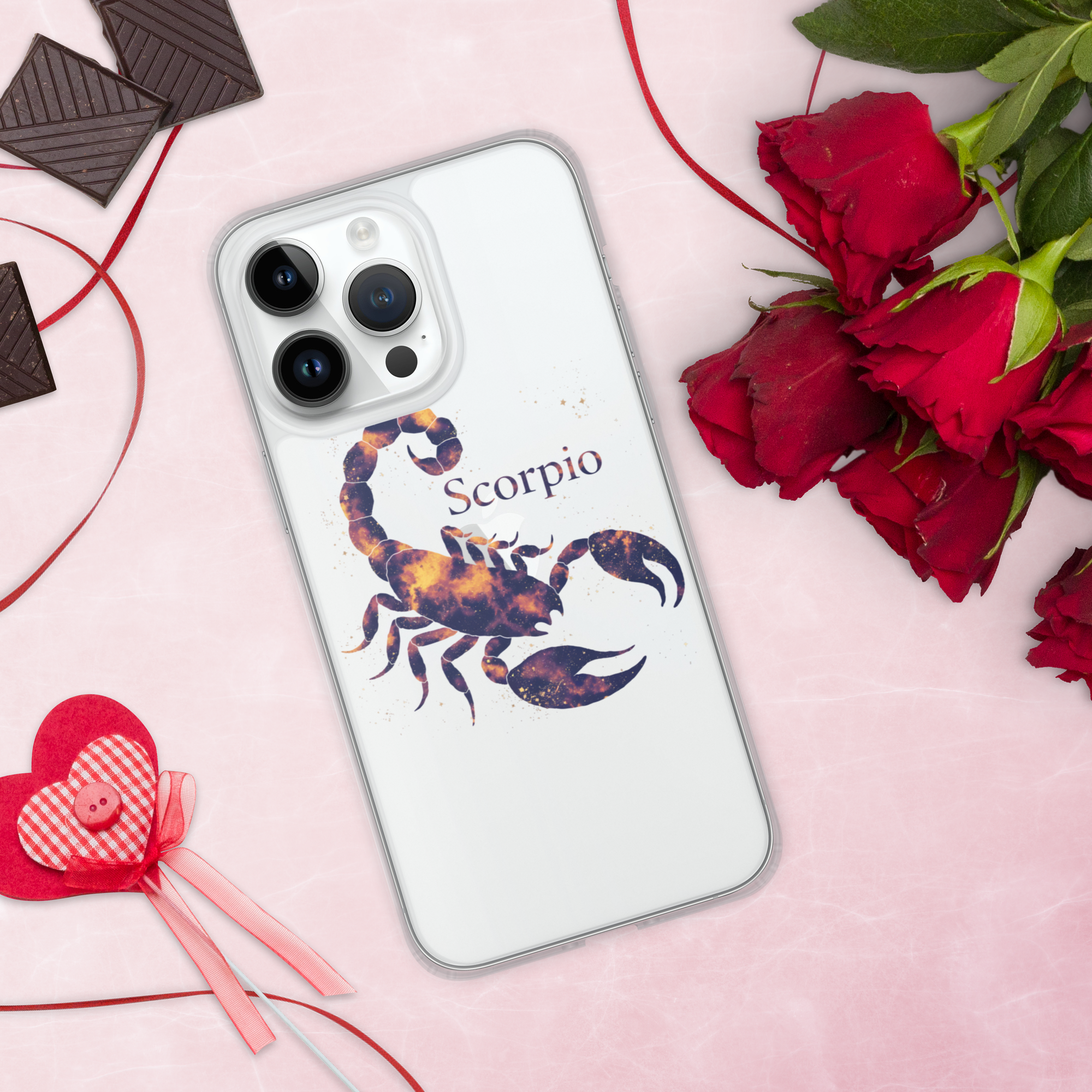 Scorpio Zodiac Phone Case – Celestial Scorpion Galaxy Design | Astrology Sign & Horoscope Aesthetic.