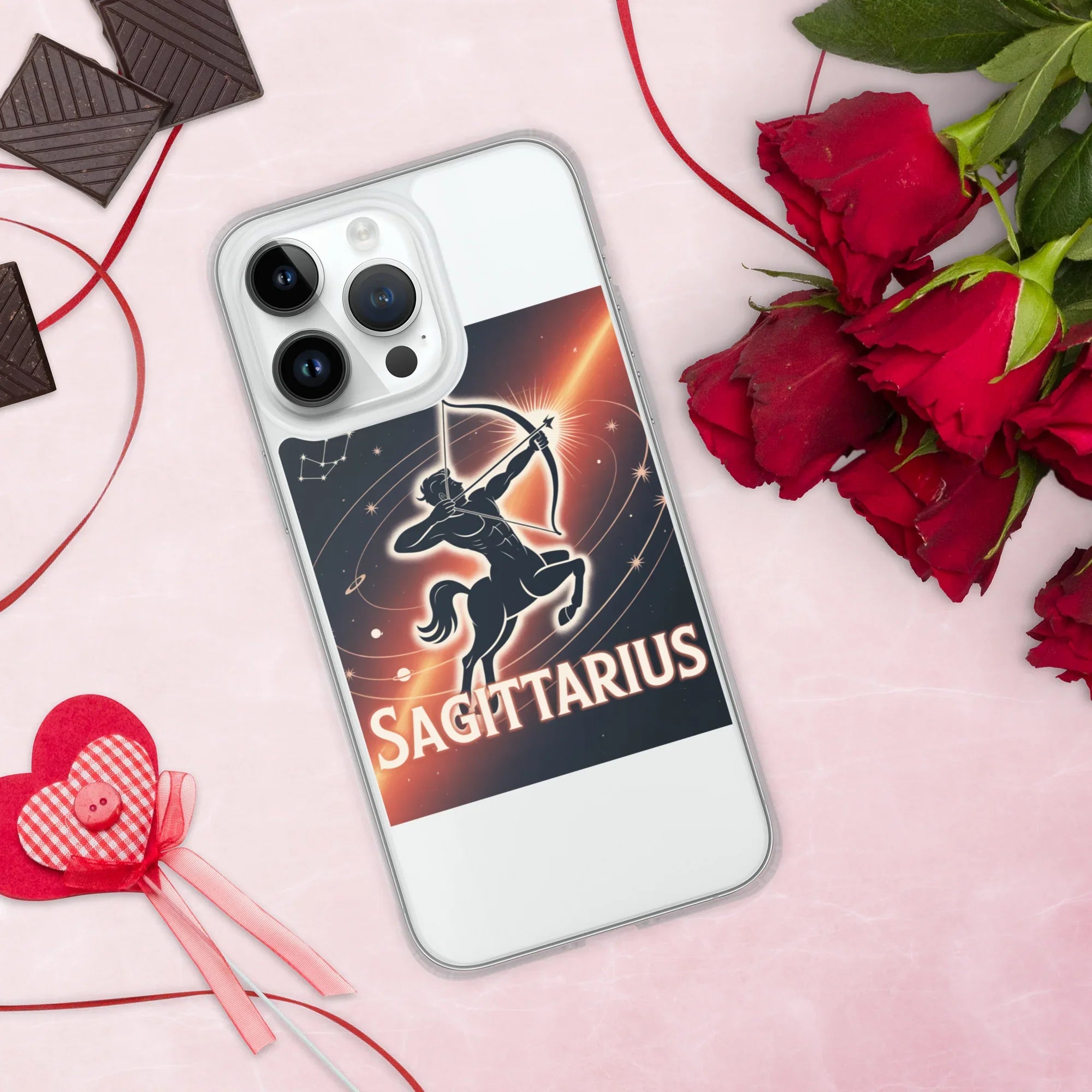Sagittarius iPhone Case – Cosmic Archer Galaxy Shot - RaZits