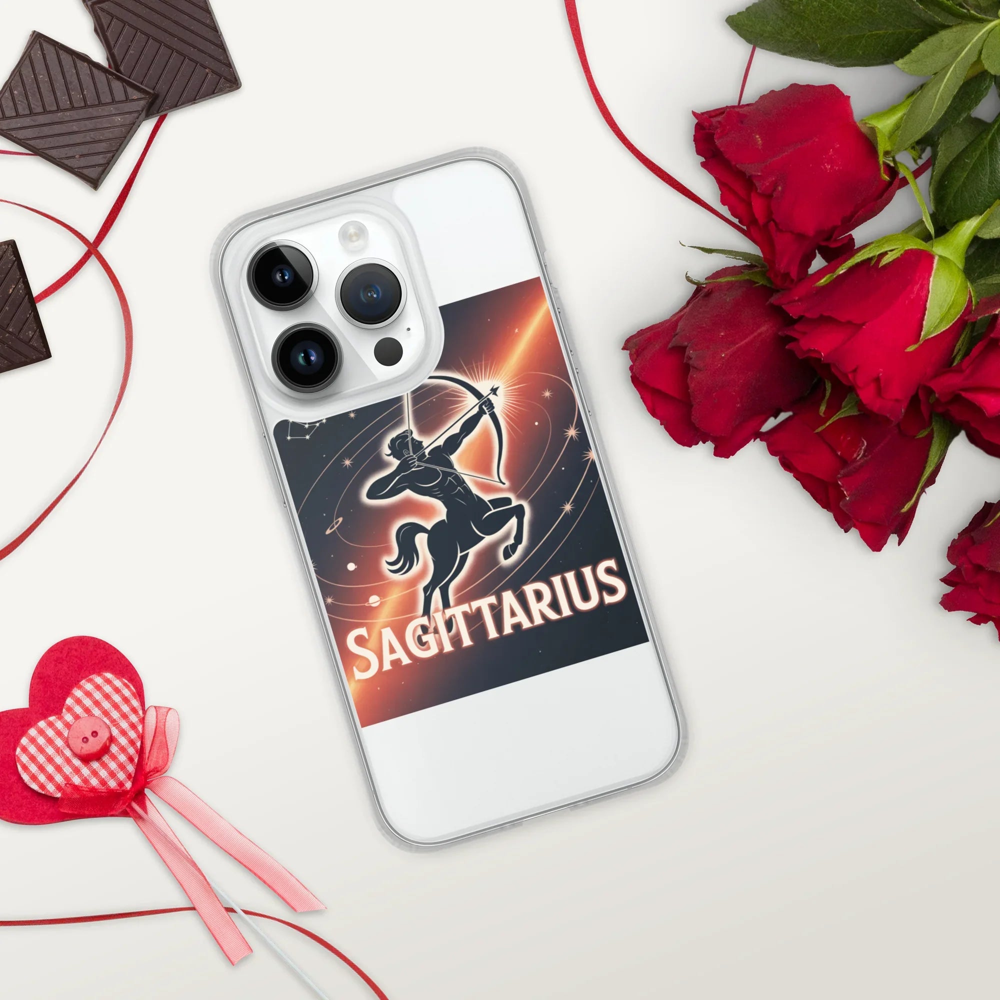 Sagittarius iPhone Case – Cosmic Archer Galaxy Shot - RaZits