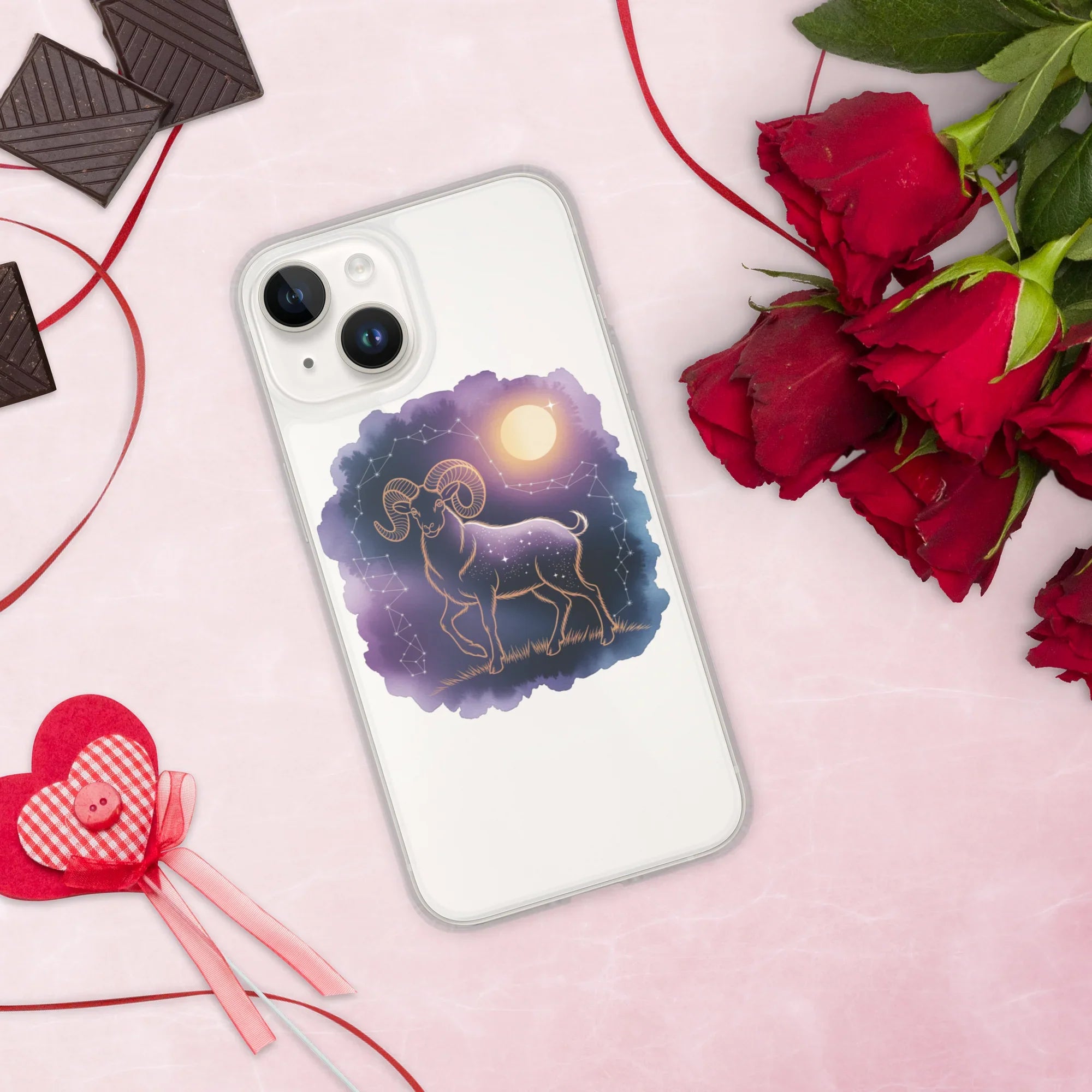 Aries Zodiac Phone Case – Celestial Ram Constellation Design | Astrology Star Sign & Cosmic Aesthetic - RaZits