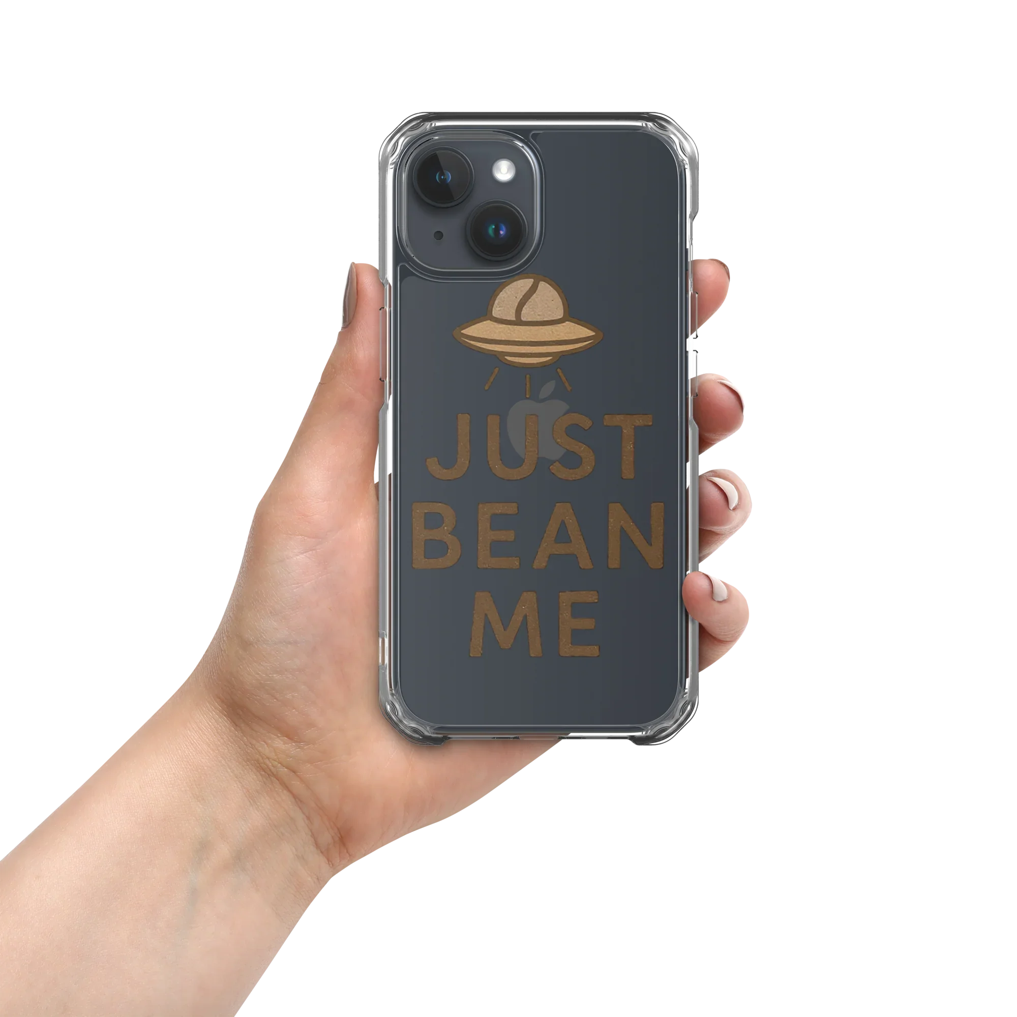 Just Bean Me Phone Case – Alien Coffee Lovers Art - RaZits