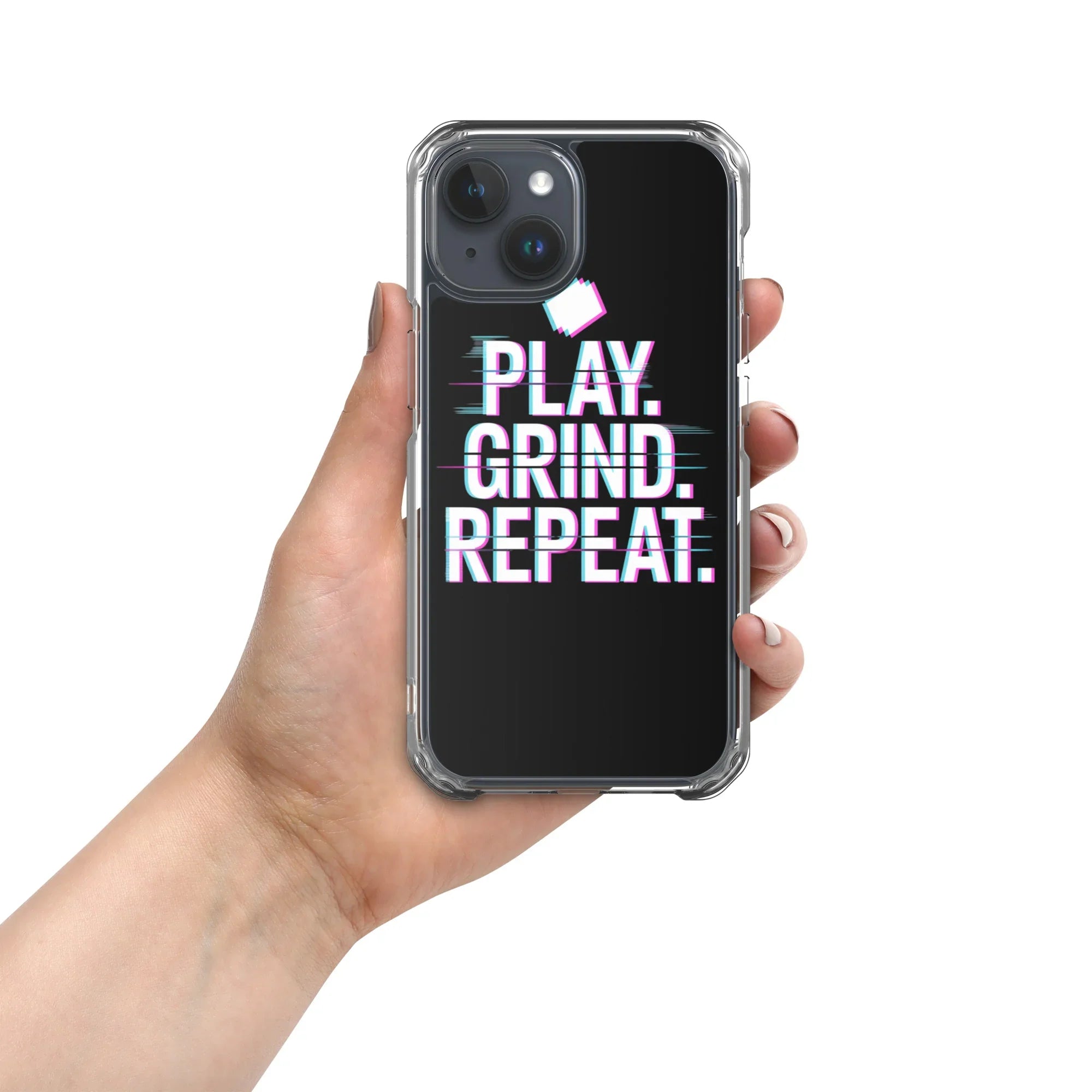 Play Grind Repeat Gaming Phone Case - RaZits