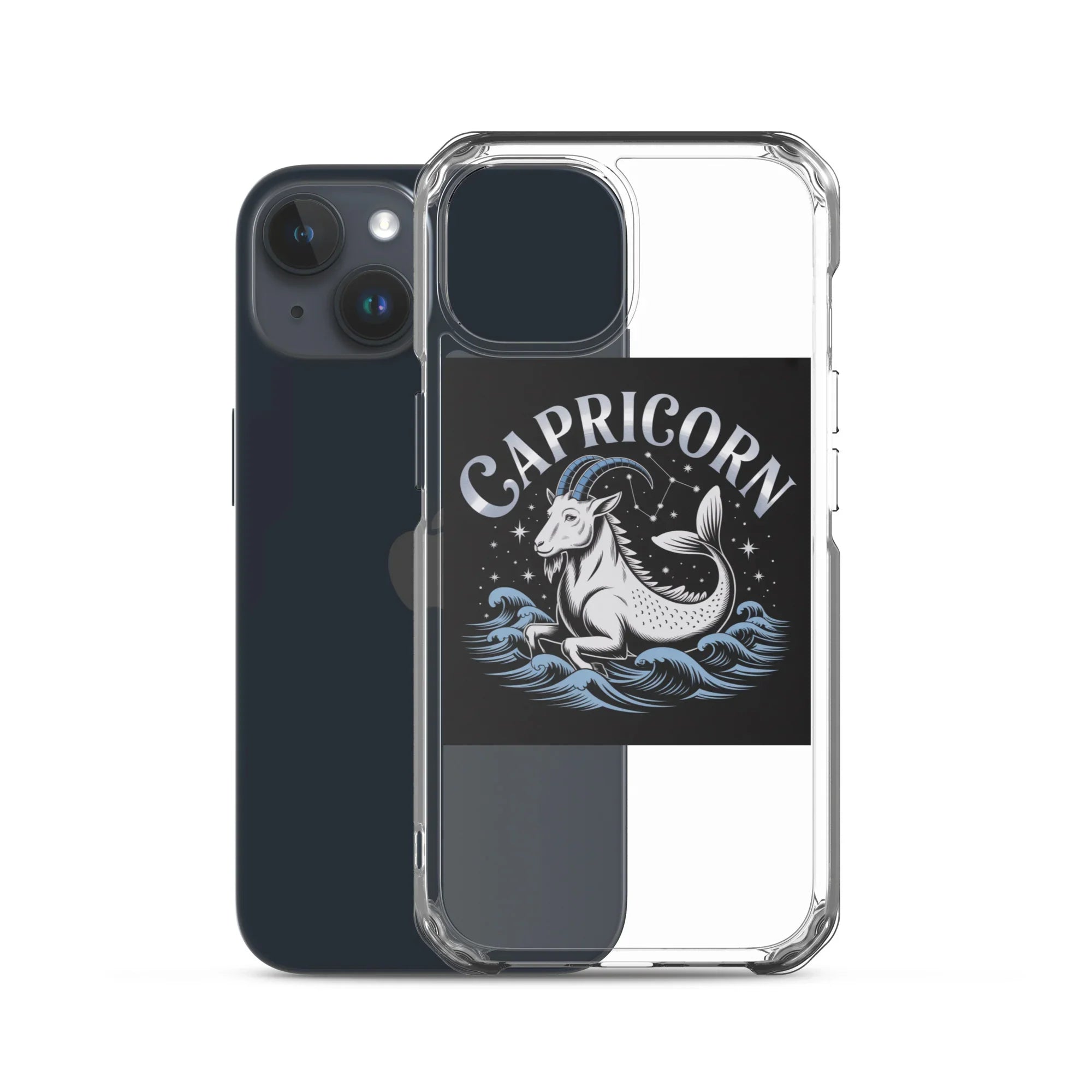 Capricorn iPhone Case – Sea Goat on the Stars - RaZits