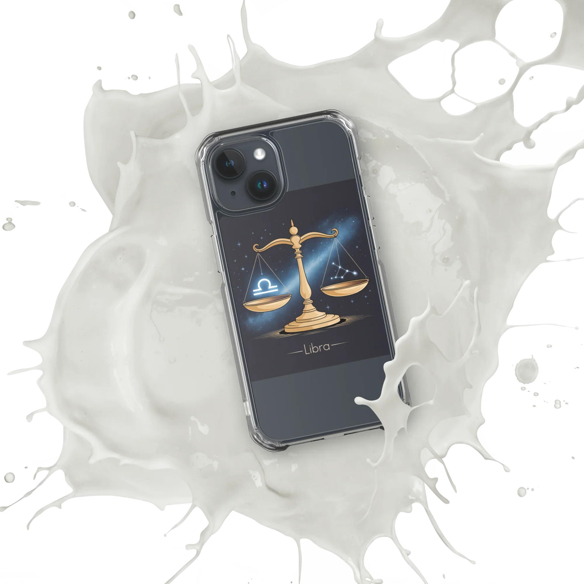 Libra iPhone Case – Galaxy Balance Scales Design - RaZits