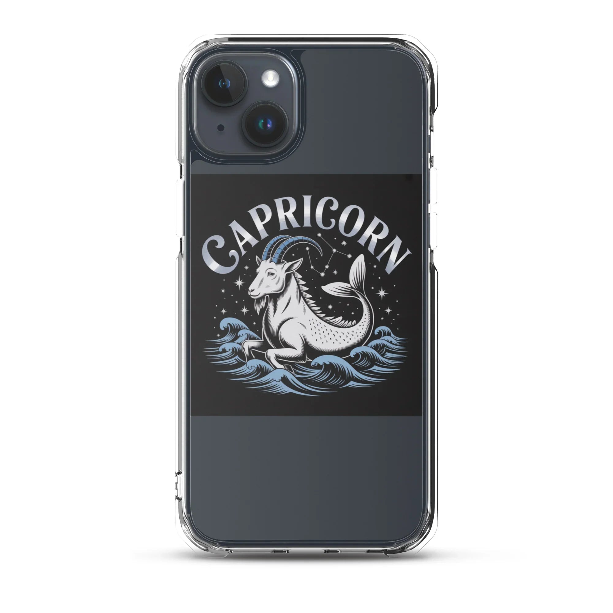Capricorn iPhone Case – Sea Goat on the Stars - RaZits