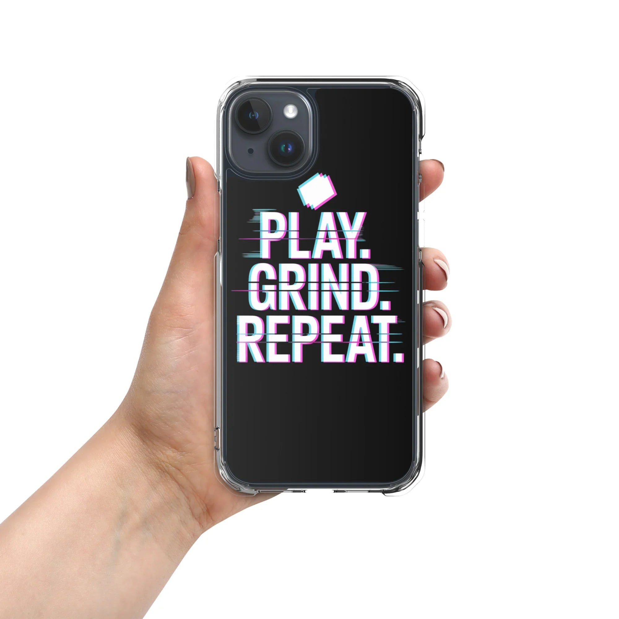 Play Grind Repeat Gaming Phone Case - RaZits