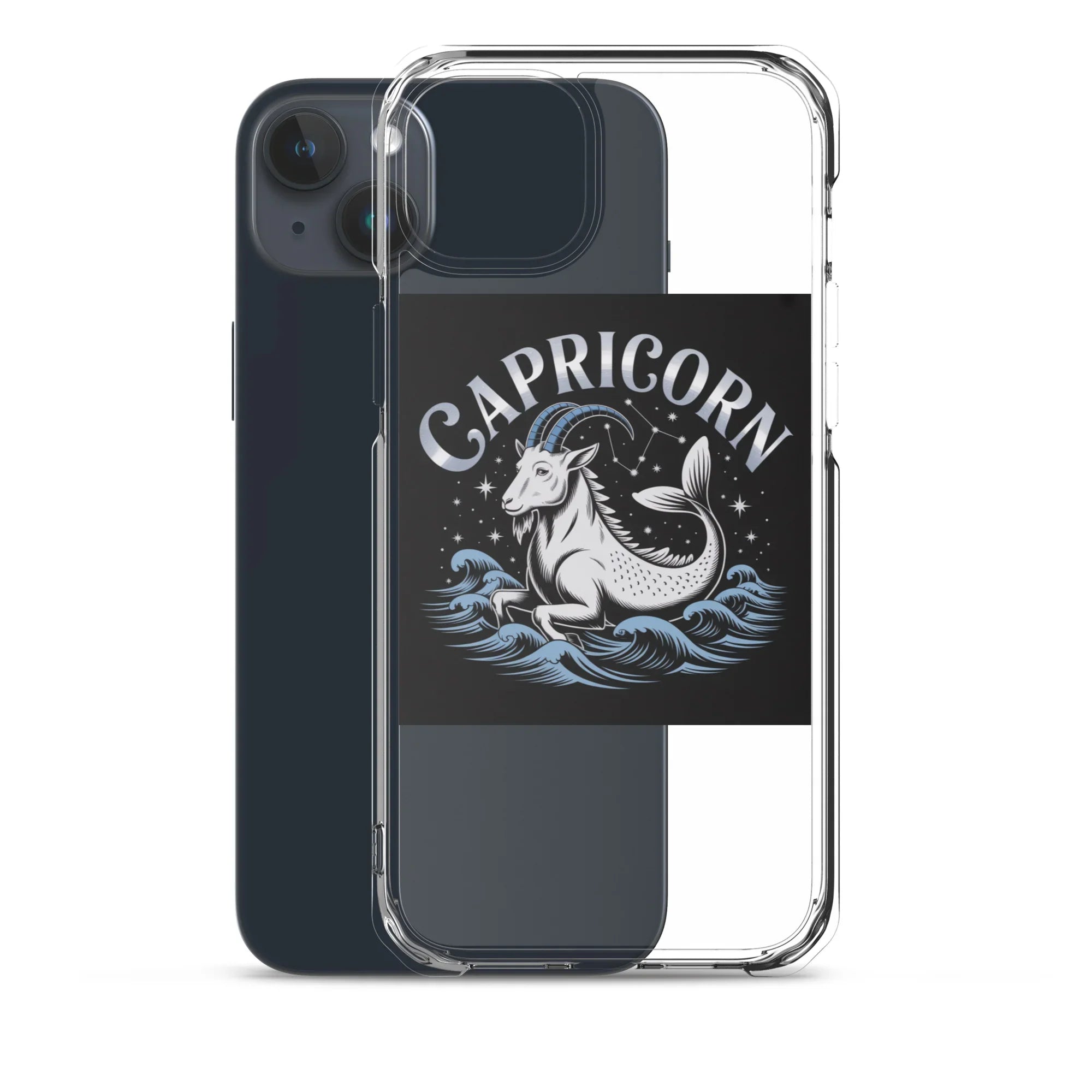 Capricorn iPhone Case – Sea Goat on the Stars - RaZits