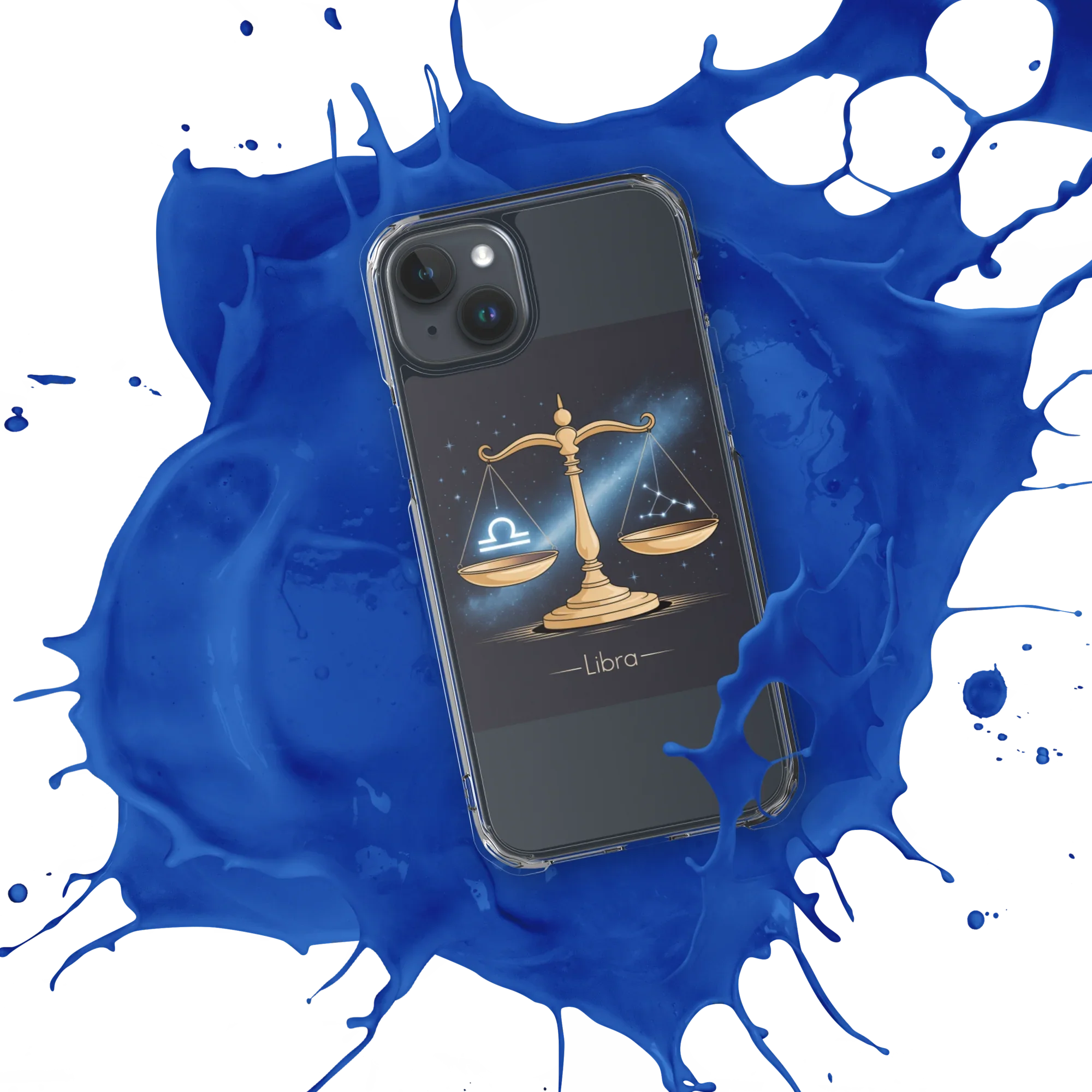 Libra iPhone Case – Galaxy Balance Scales Design - RaZits