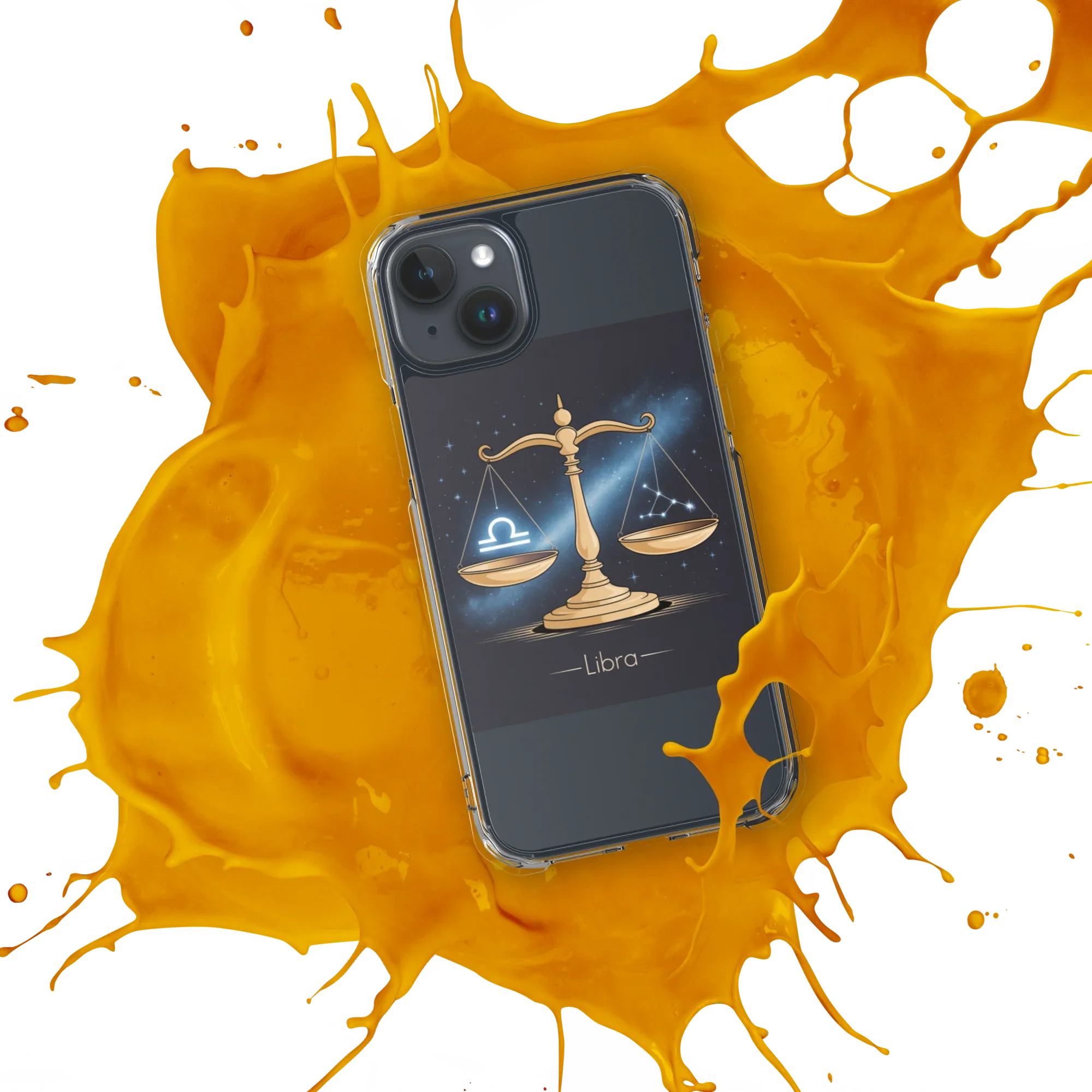 Libra iPhone Case – Galaxy Balance Scales Design - RaZits