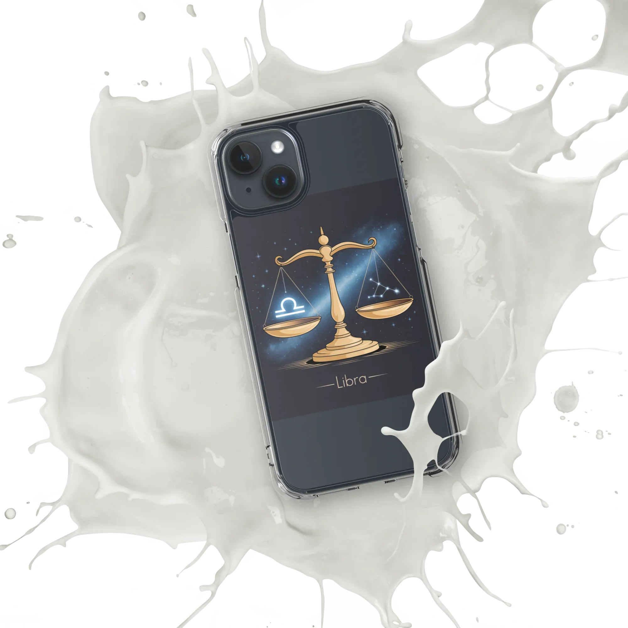 Libra iPhone Case – Galaxy Balance Scales Design - RaZits