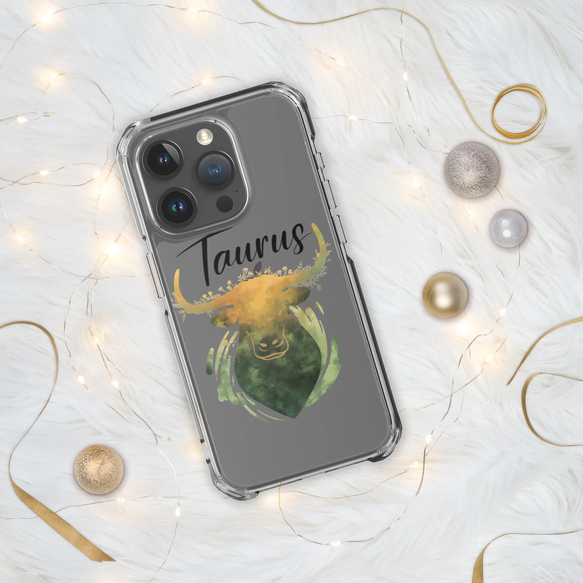 Taurus Zodiac Phone Case – Earthy Bull Design - RaZits