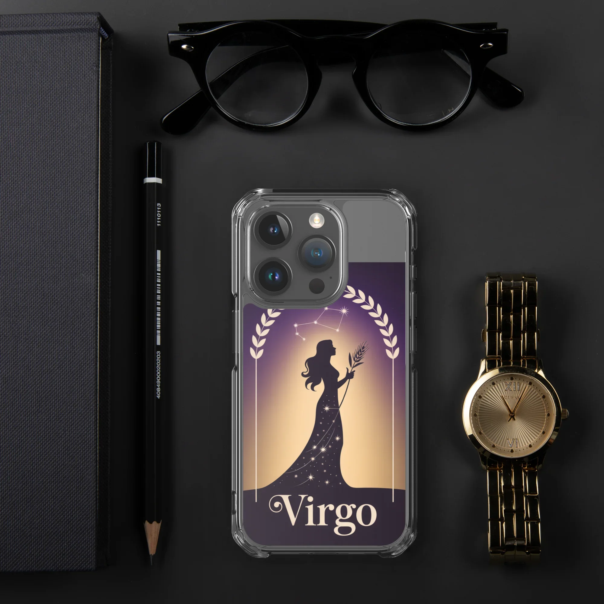 Virgo iPhone Case – Celestial Goddess Silhouette - RaZits