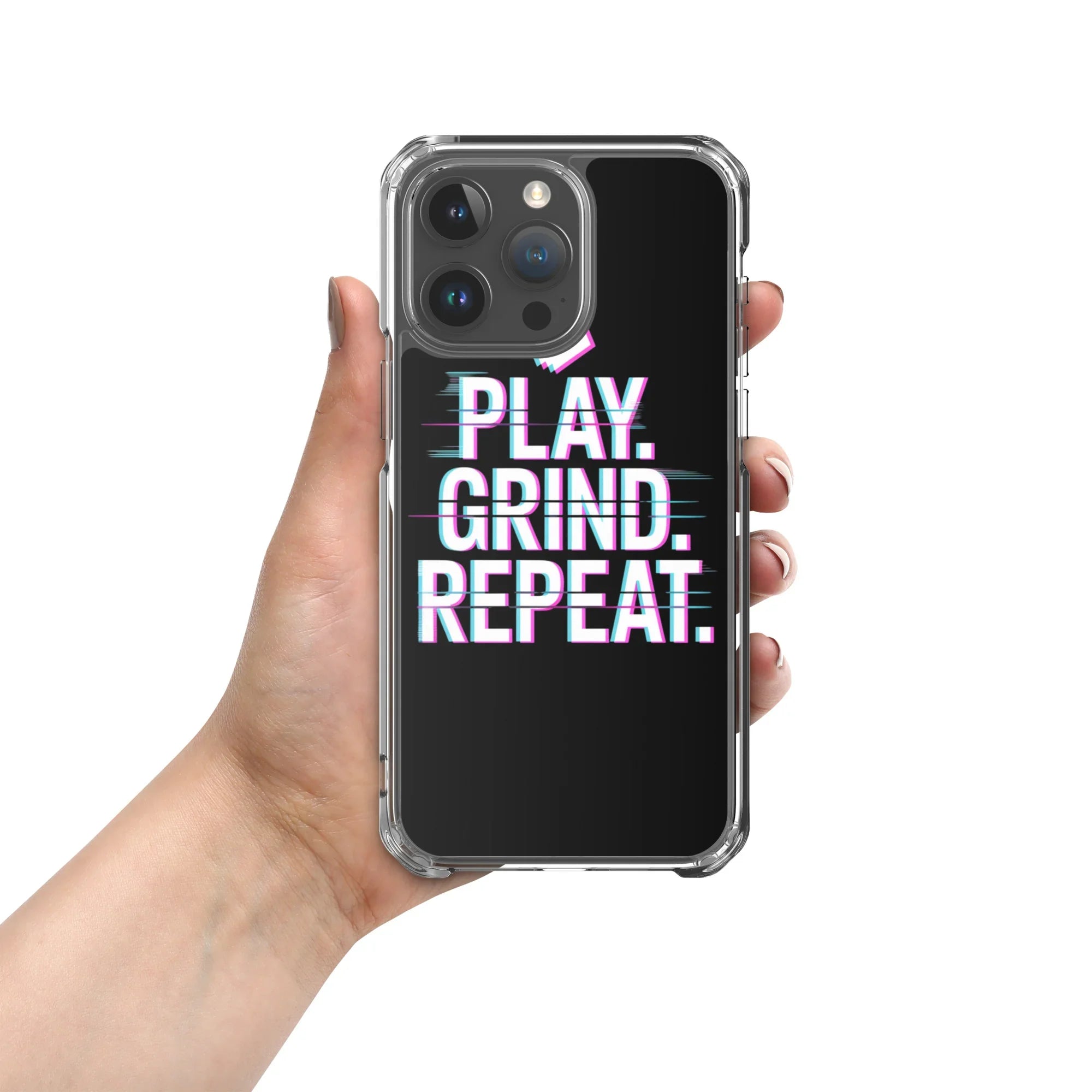 Play Grind Repeat Gaming Phone Case - RaZits