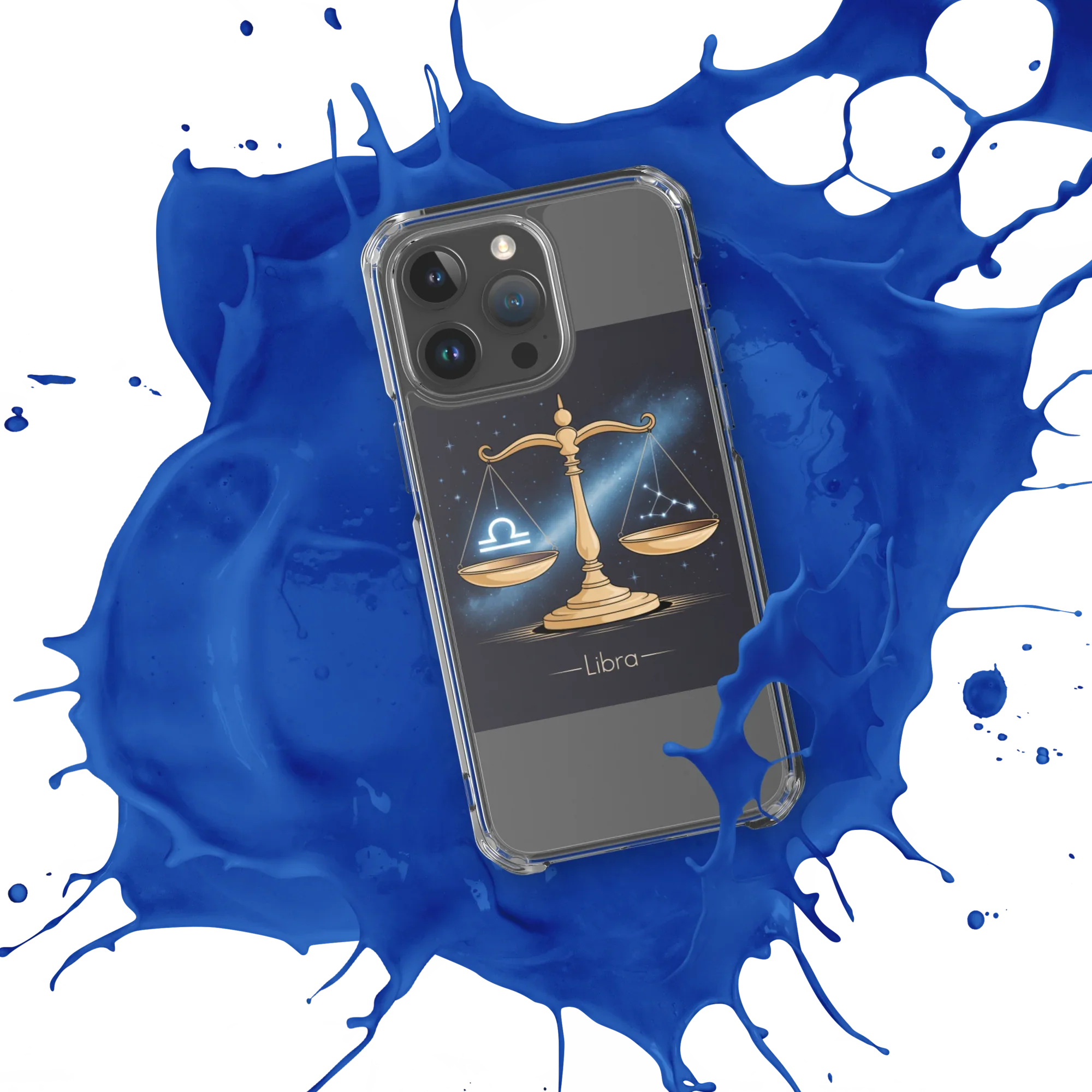 Libra iPhone Case – Galaxy Balance Scales Design - RaZits