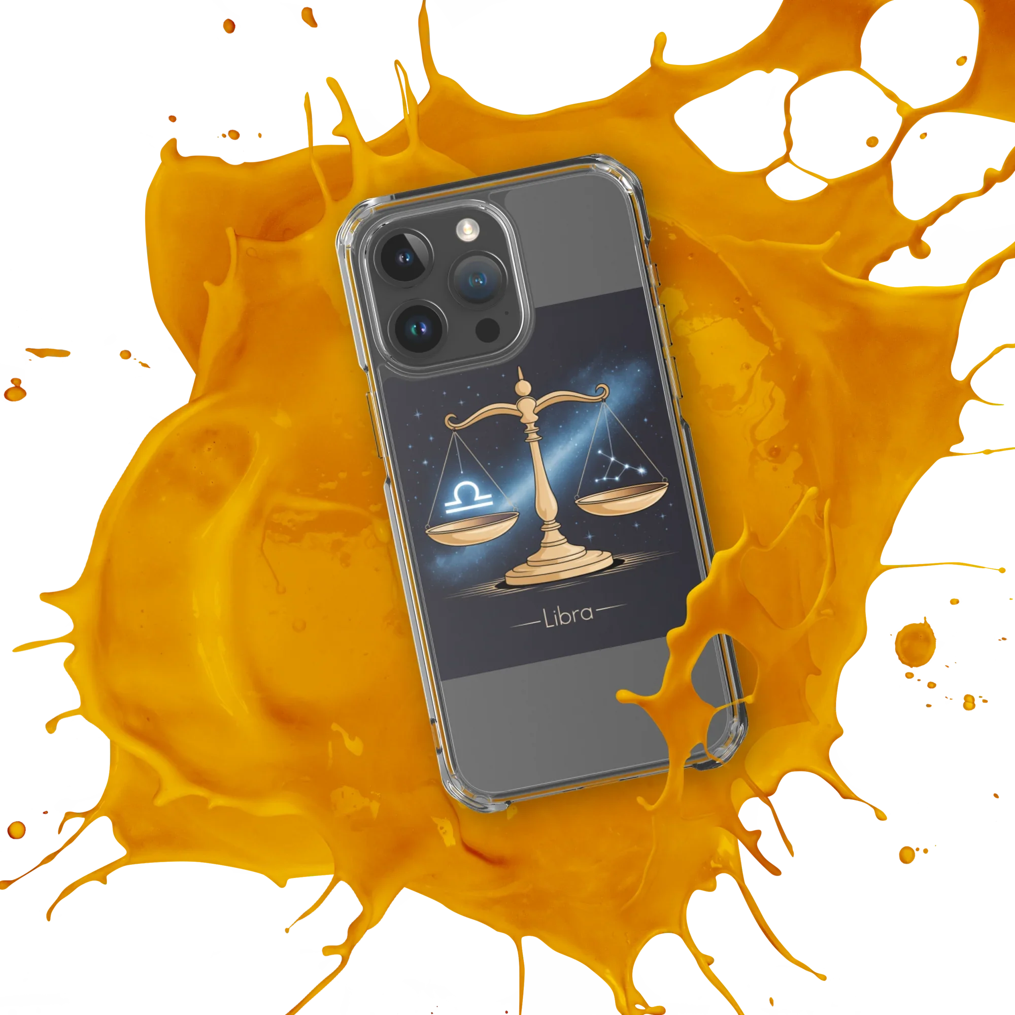 Libra iPhone Case – Galaxy Balance Scales Design - RaZits