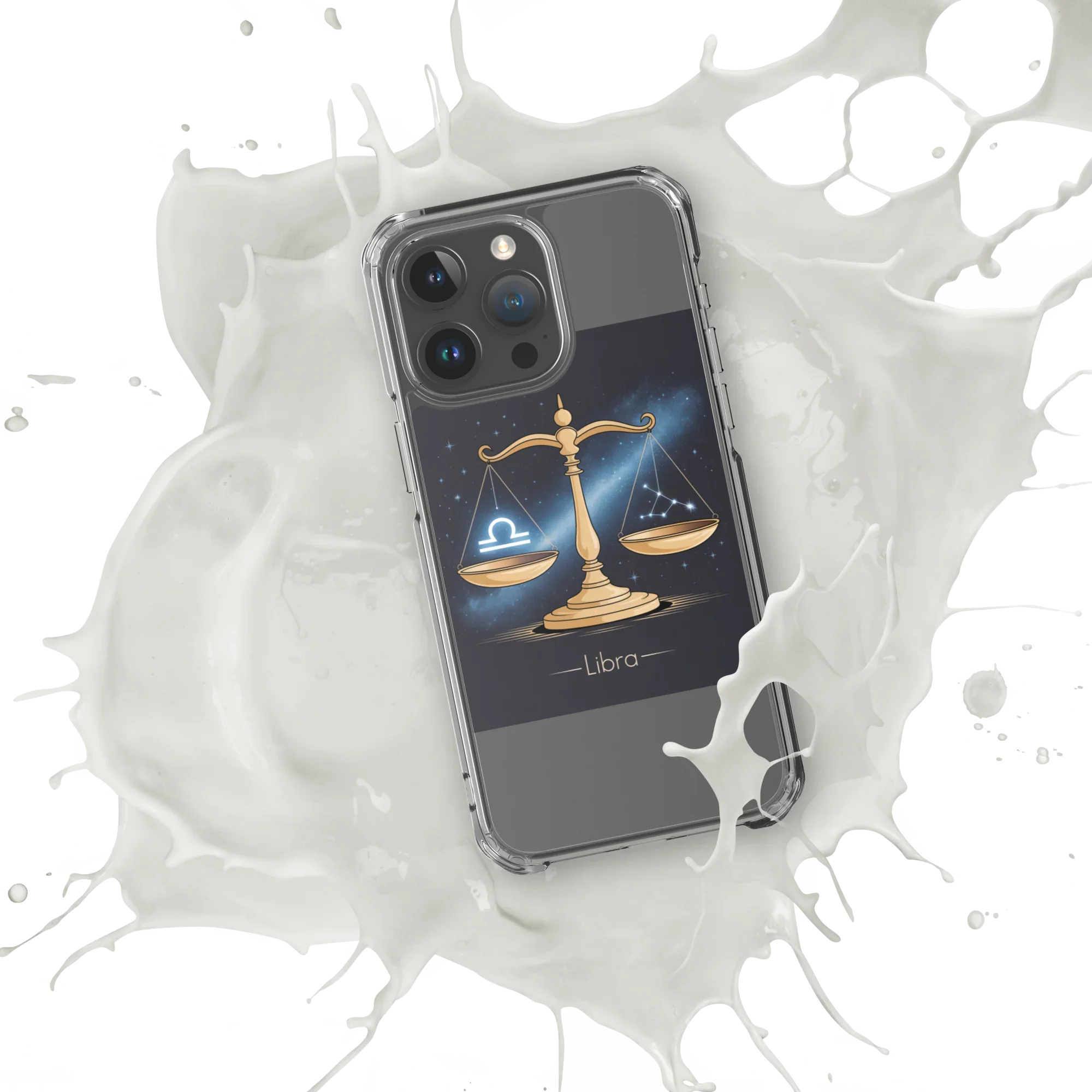 Libra iPhone Case – Galaxy Balance Scales Design - RaZits